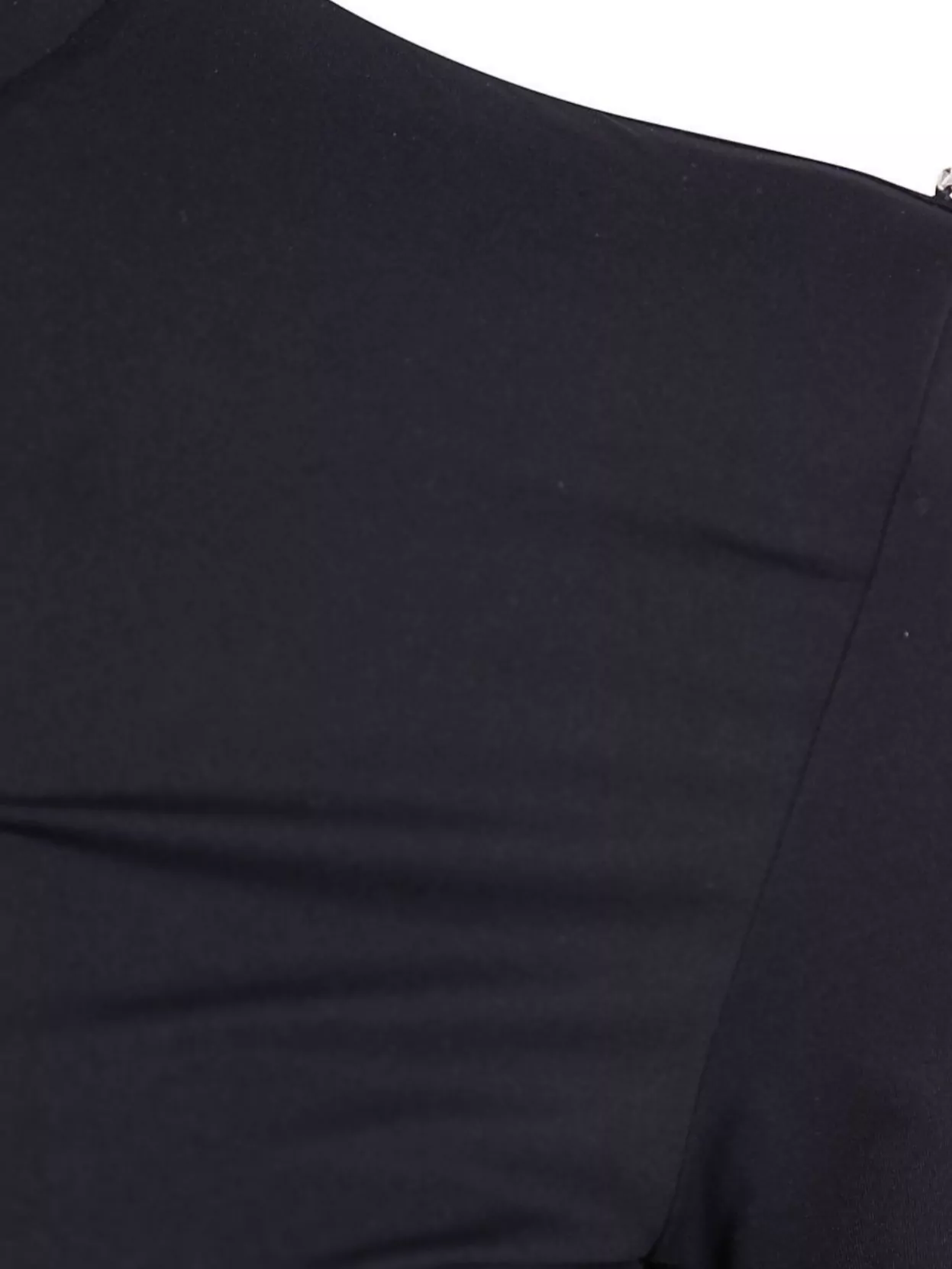 Sportmax Jersey Turtleneck Sweater Long Sleeves In Black