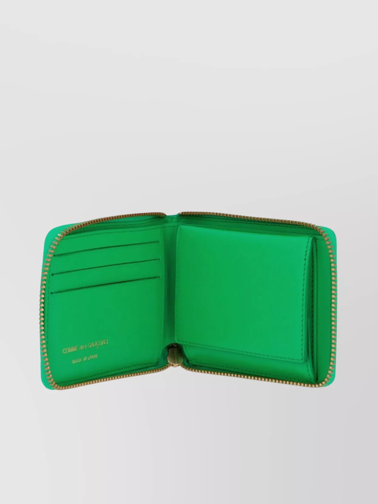 Comme Des Garçons Sa7100 Wallets And Card Holders Green