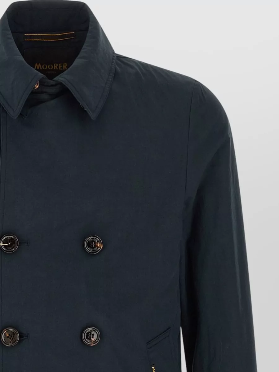 Moorer Scap Arqua Wfc Double Breasted Trench