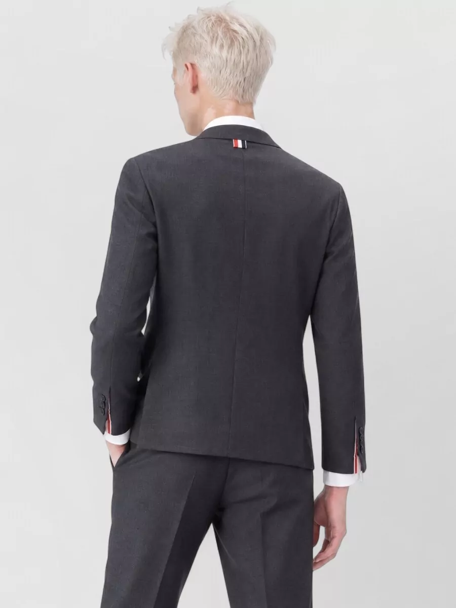 Thom Browne Wool Single Breasted Coat