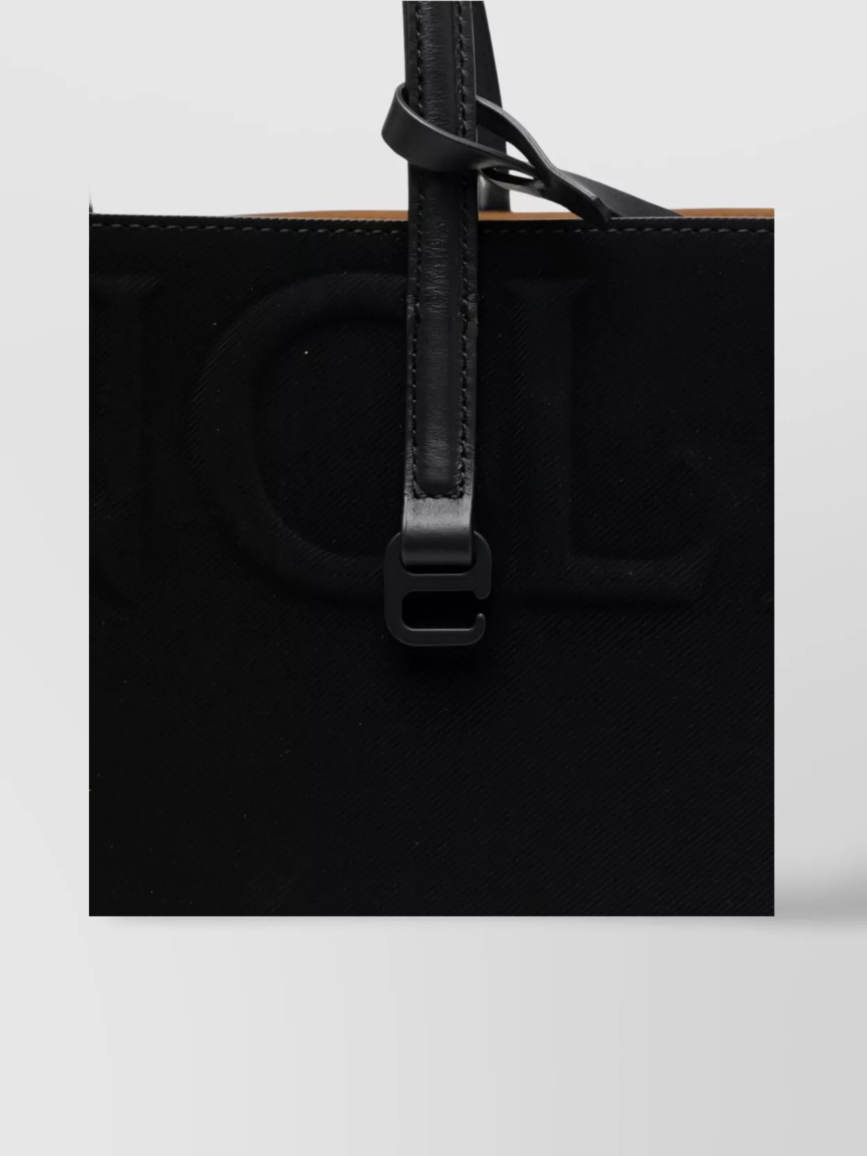 Moncler Mini Leather Tote Bag With Key Chain