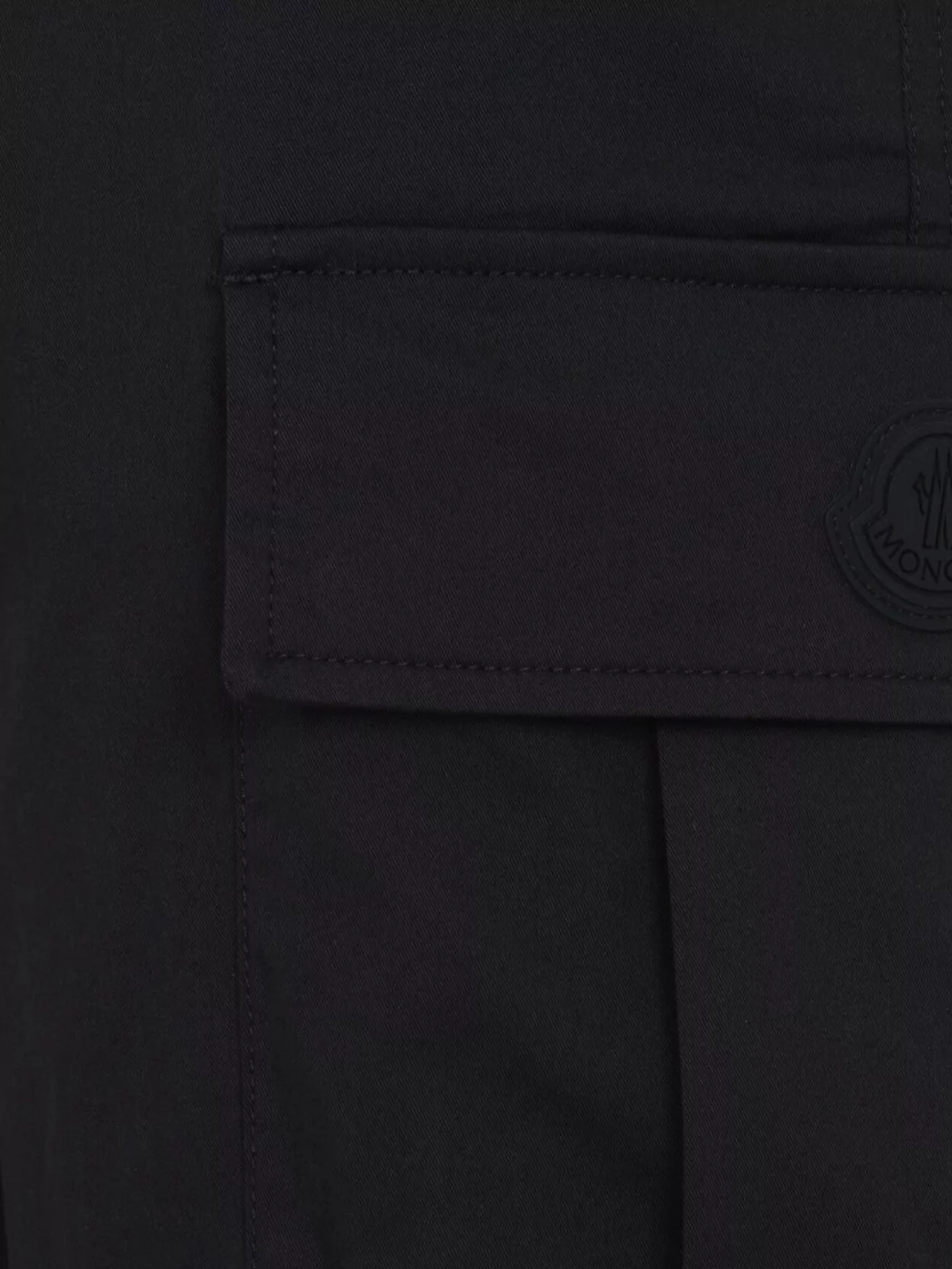 Moncler Cotton Trousers Cargo Pockets