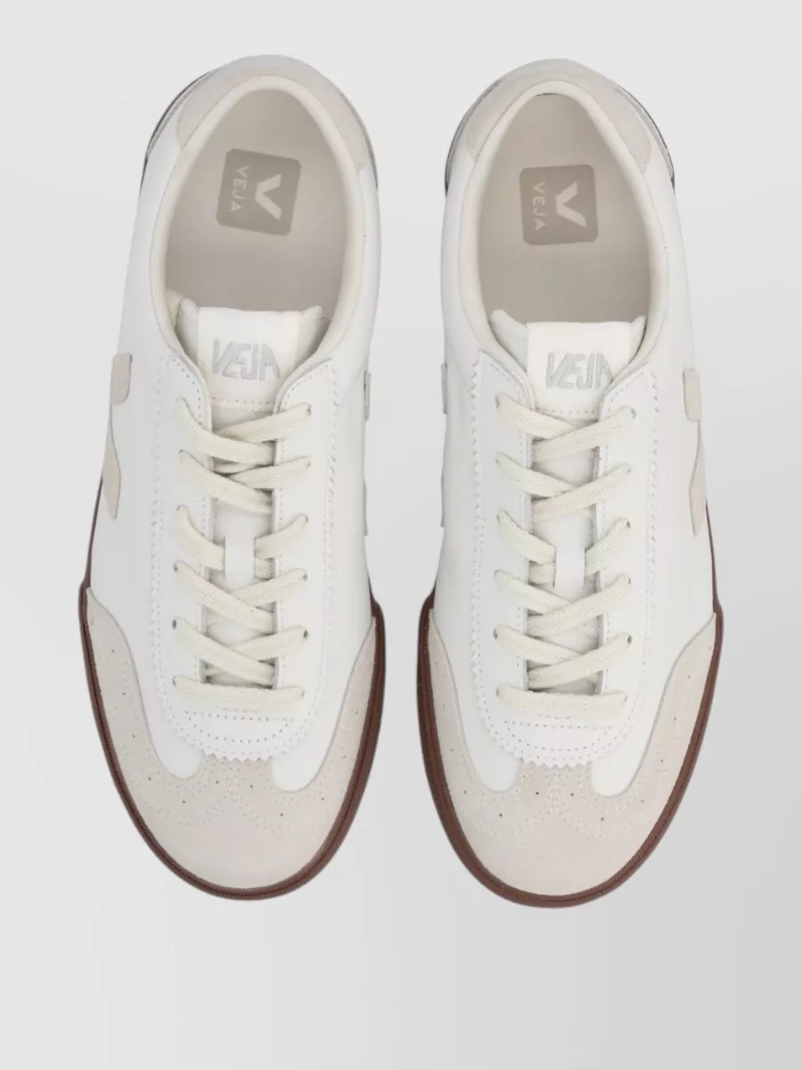 Veja Leather Low-Top Sneakers