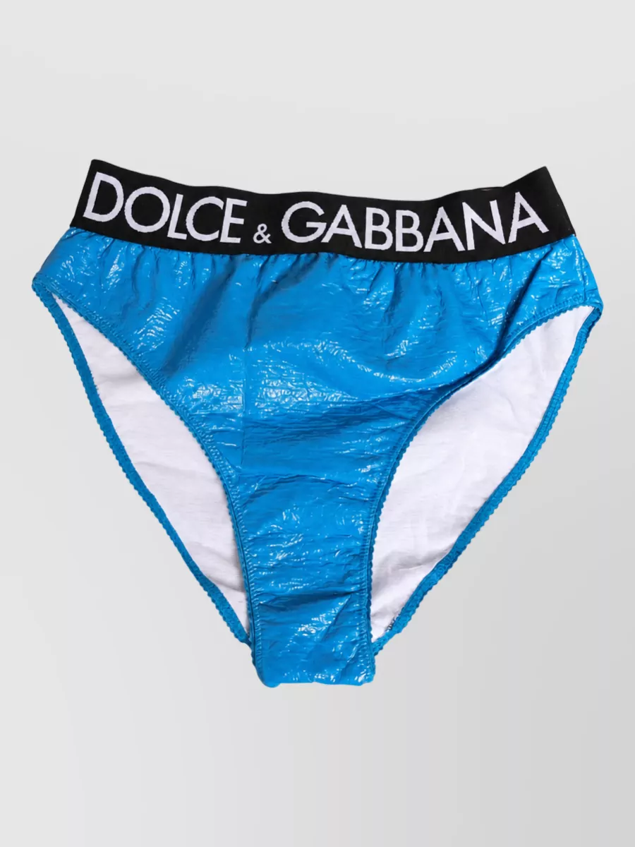Dolce&Gabbana high-waist bikini briefs