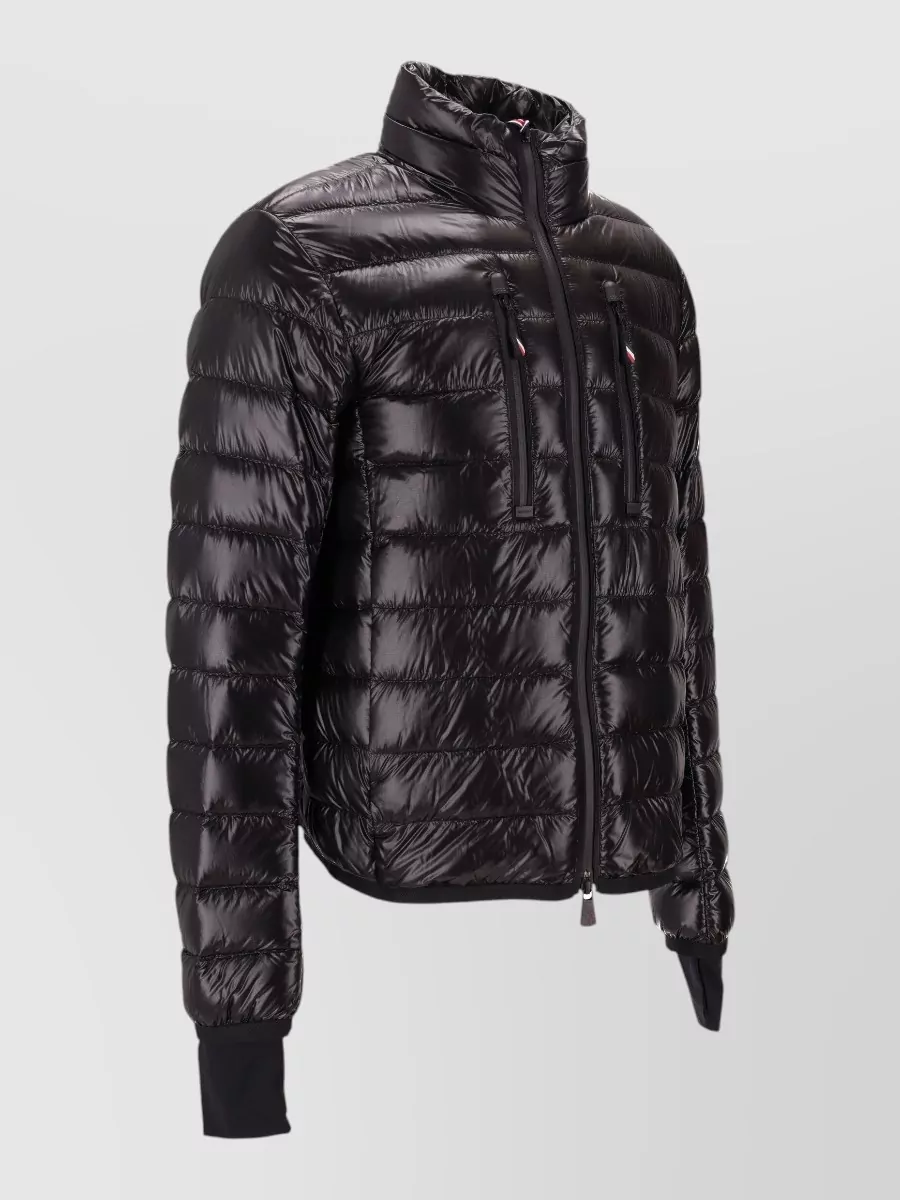 Moncler Grenoble High Collar Quilted Jacket