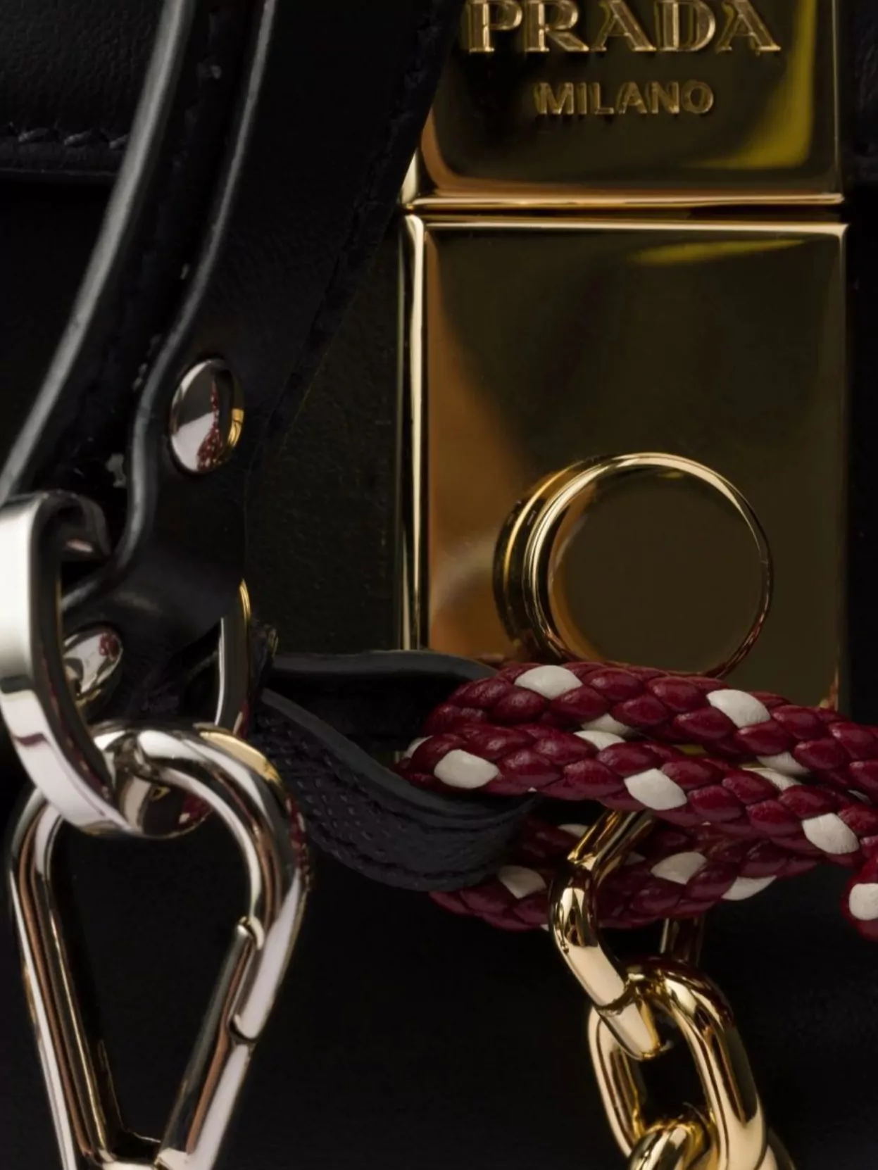 Prada Luxe Leather Cross-Body Bag