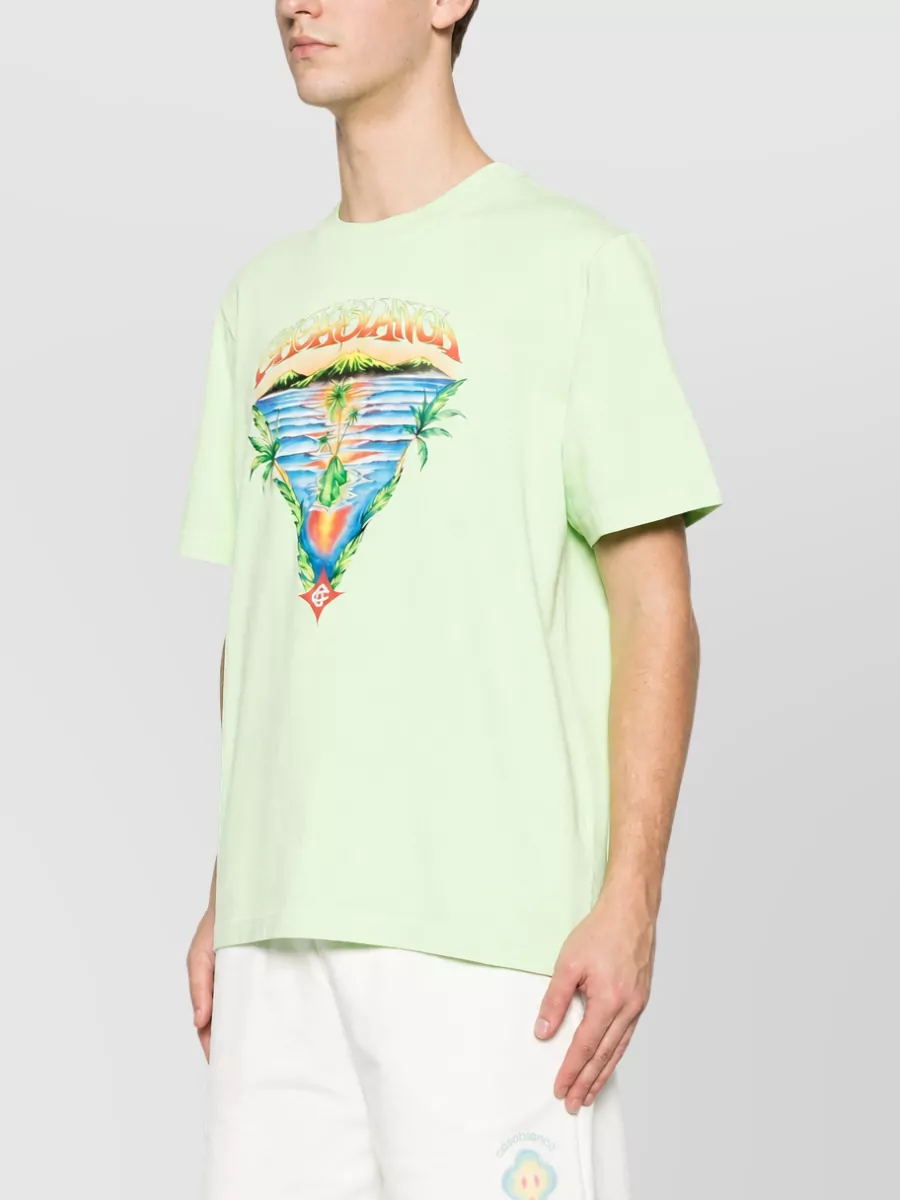 Casablanca Graphic Cotton T-Shirt