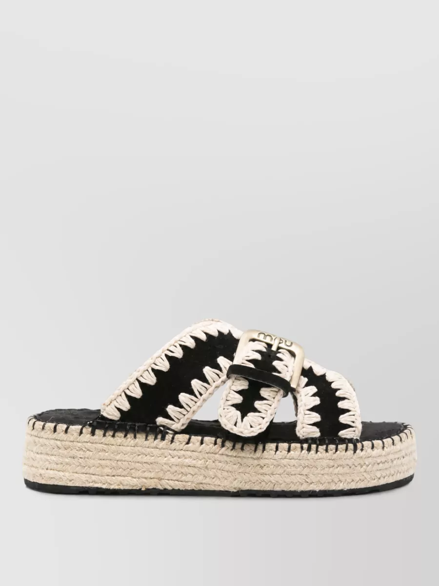 Mou Suede Sandals