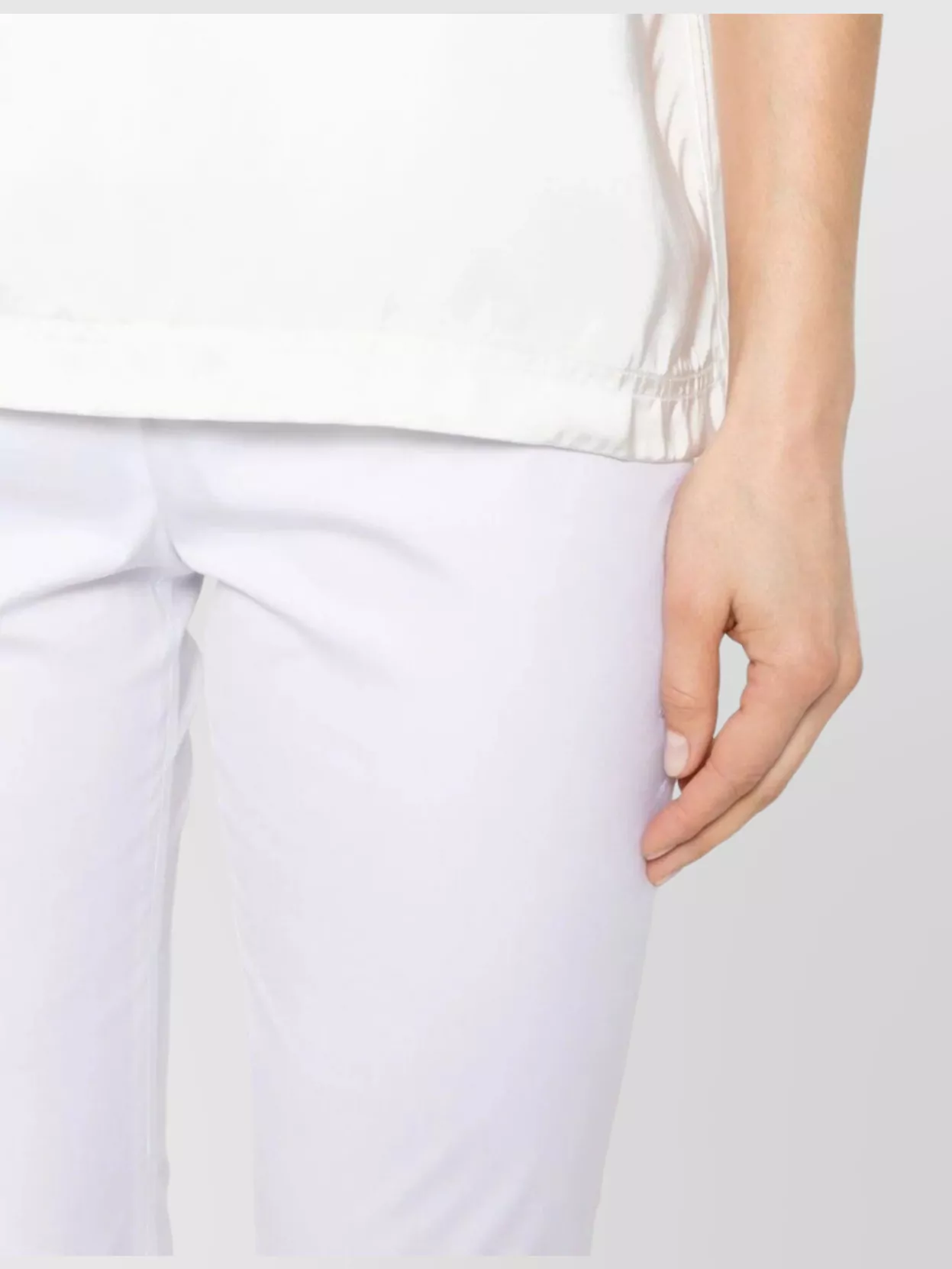 Fabiana Filippi Slim Fit Ankle Length Trousers