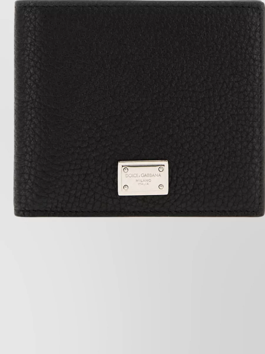 Dolce&Gabbana calf leather bifold wallet