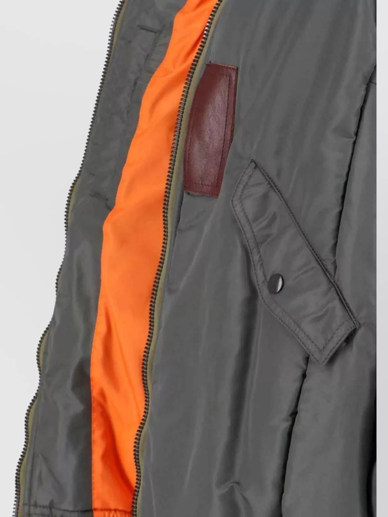Junya Watanabe Relaxed Fit Jacket With Front Pockets And Ribbed Cuffs