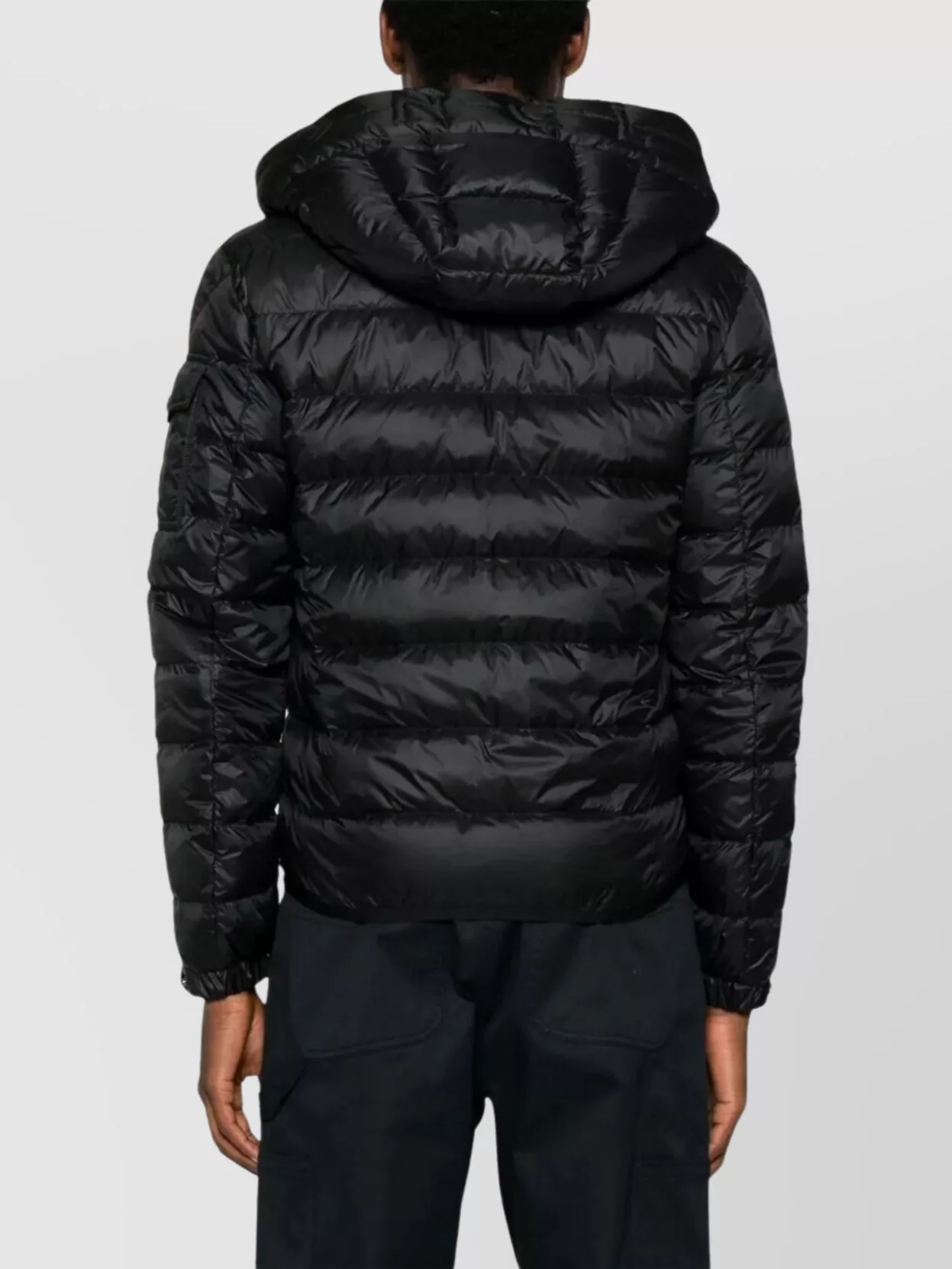 Moncler Short Down Jacket Hooded Design
