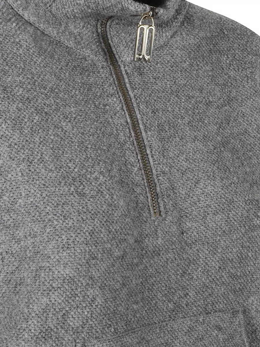 Victoria Beckham Relaxed-Fit Half-Zip Jumper