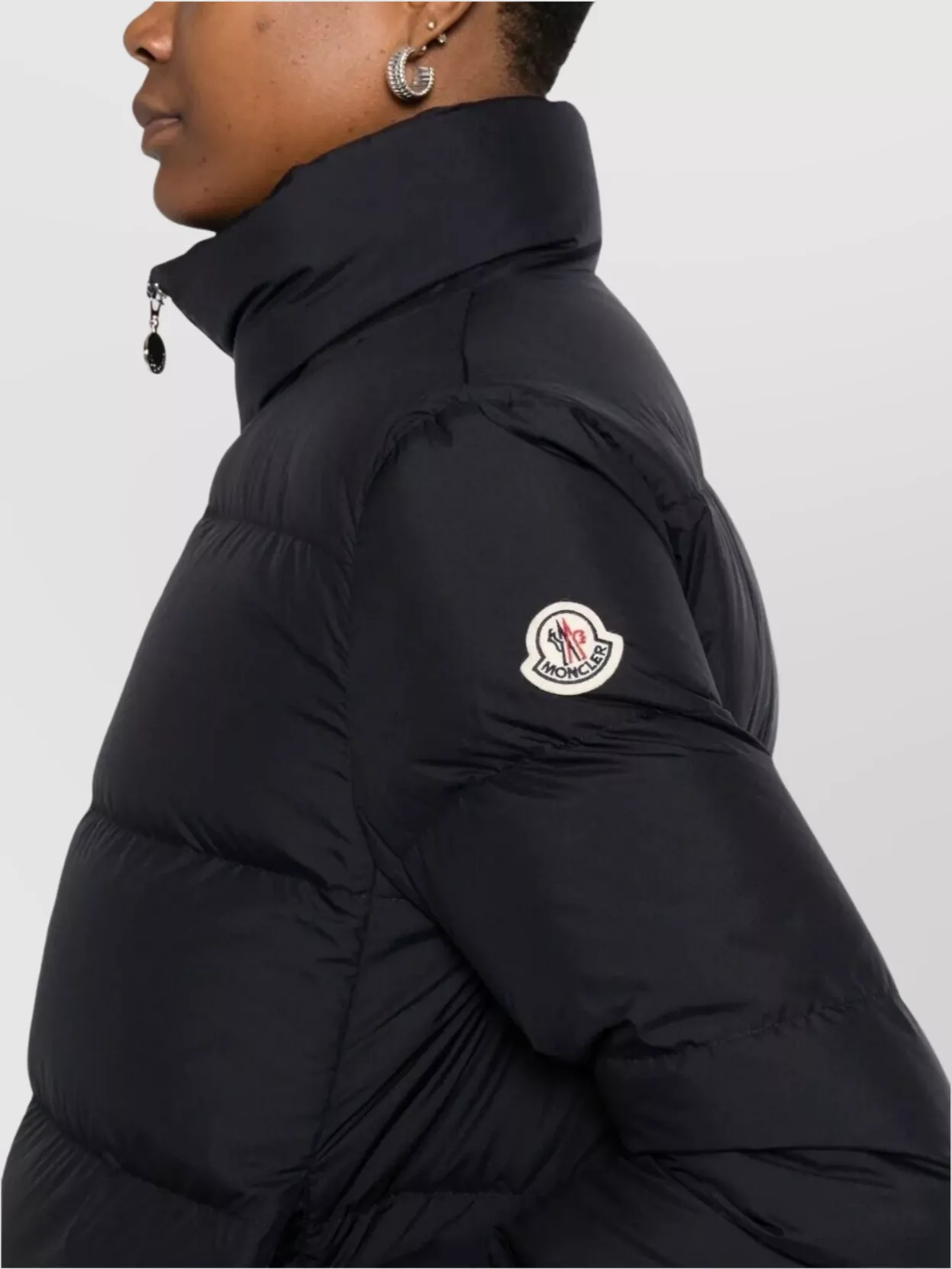 Moncler Short Quilted Down Jacket