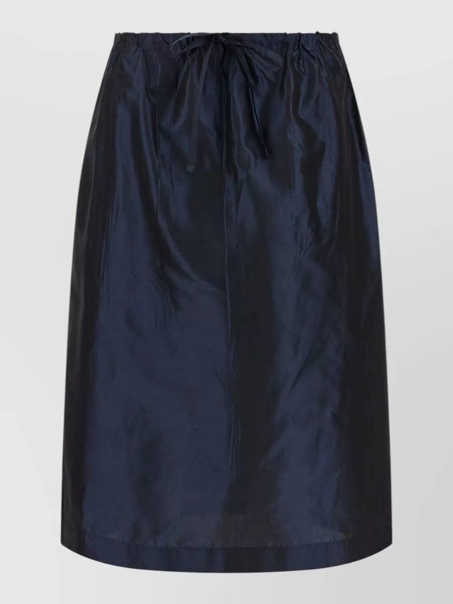 Prada Taffeta midi straight skirt