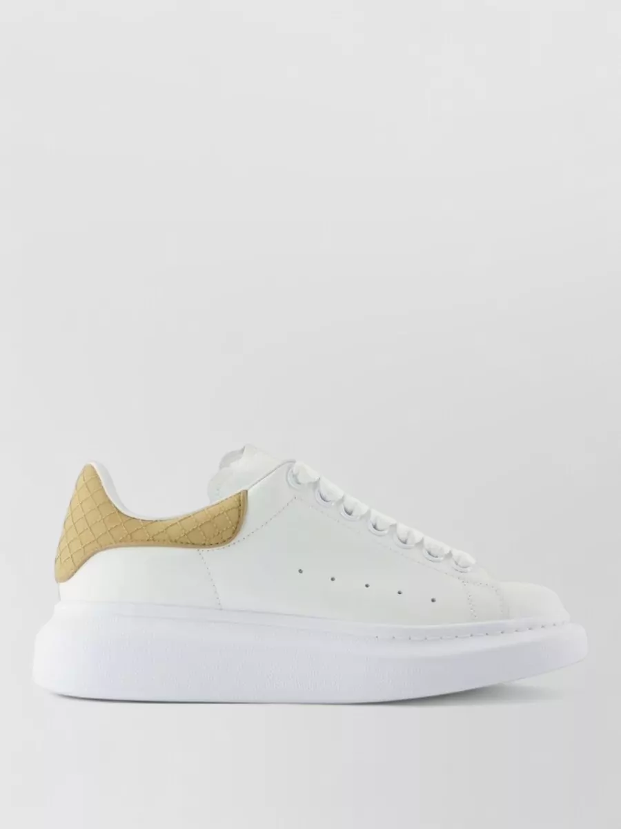 Alexander McQueen calf leather low-top sneakers