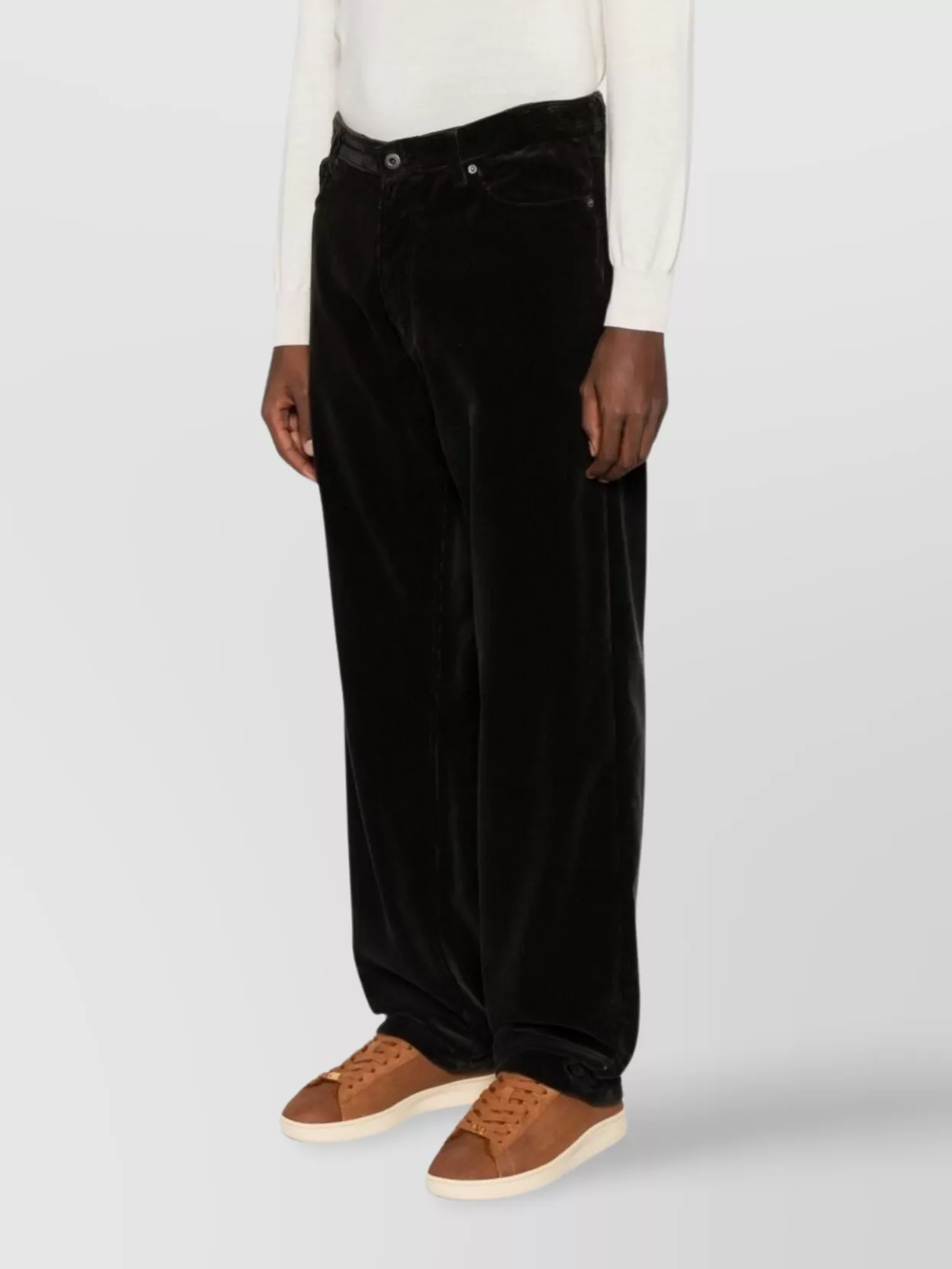 Emporio Armani Trousers With Five Pockets And Belt Loops