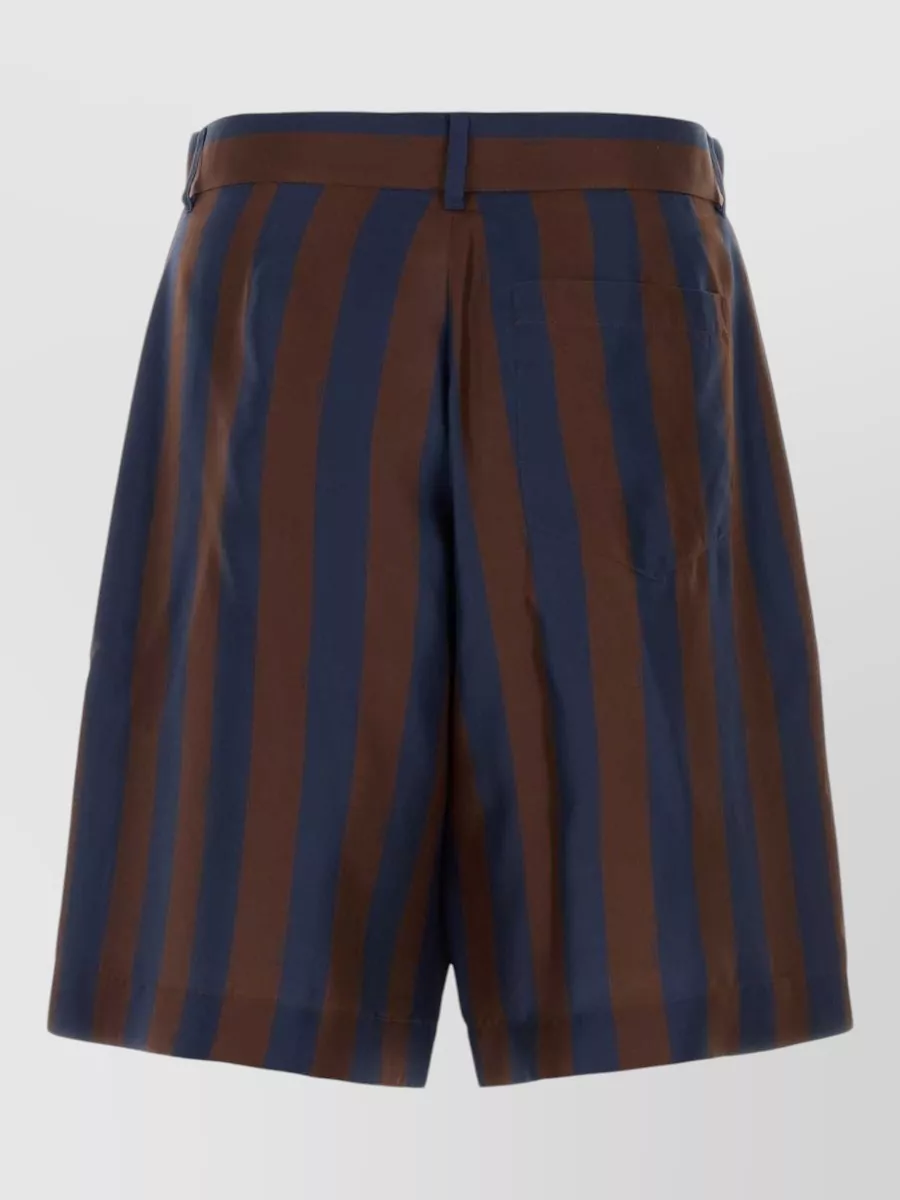Fendi Silk Printed Swim Shorts