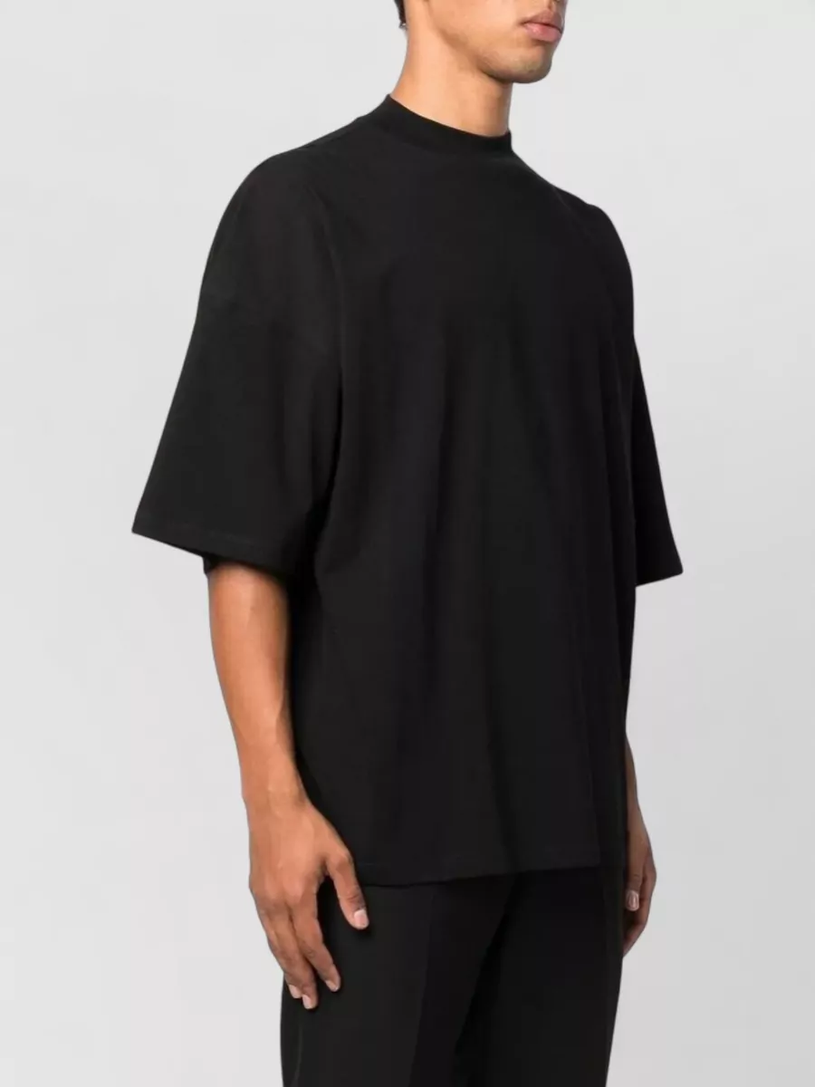 Jil Sander Short Sleeve Crew Neck Oversized T Shirt