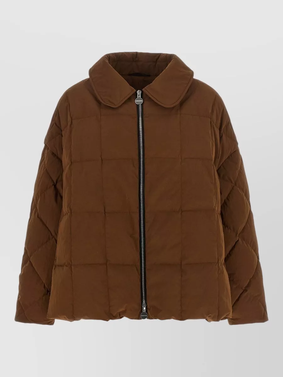Ienki Ienki quilted arco parka coat