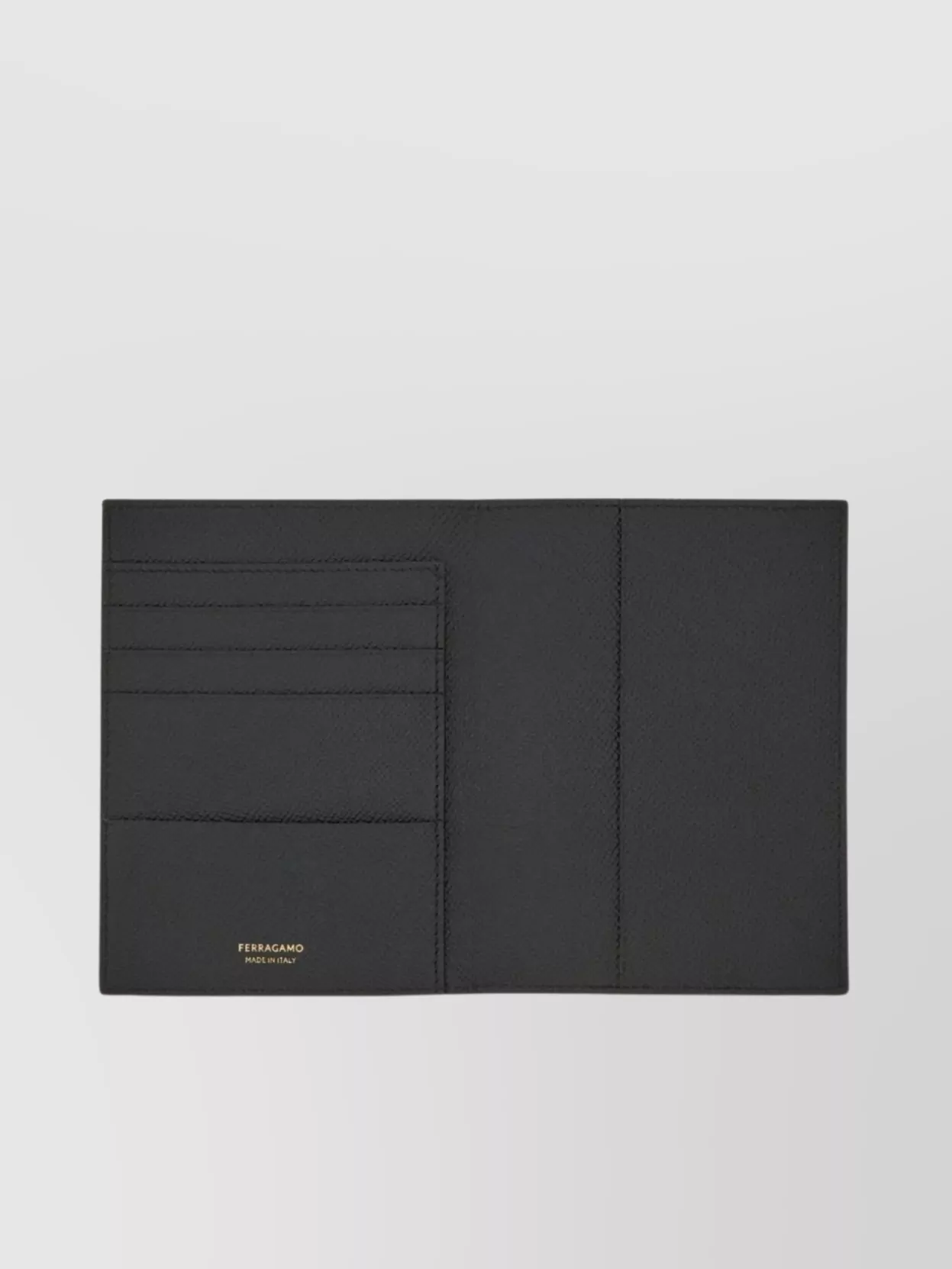 Ferragamo Compact Bi-Fold Leather Wallet