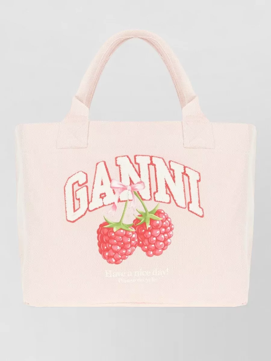 Ganni Cabas tote bag