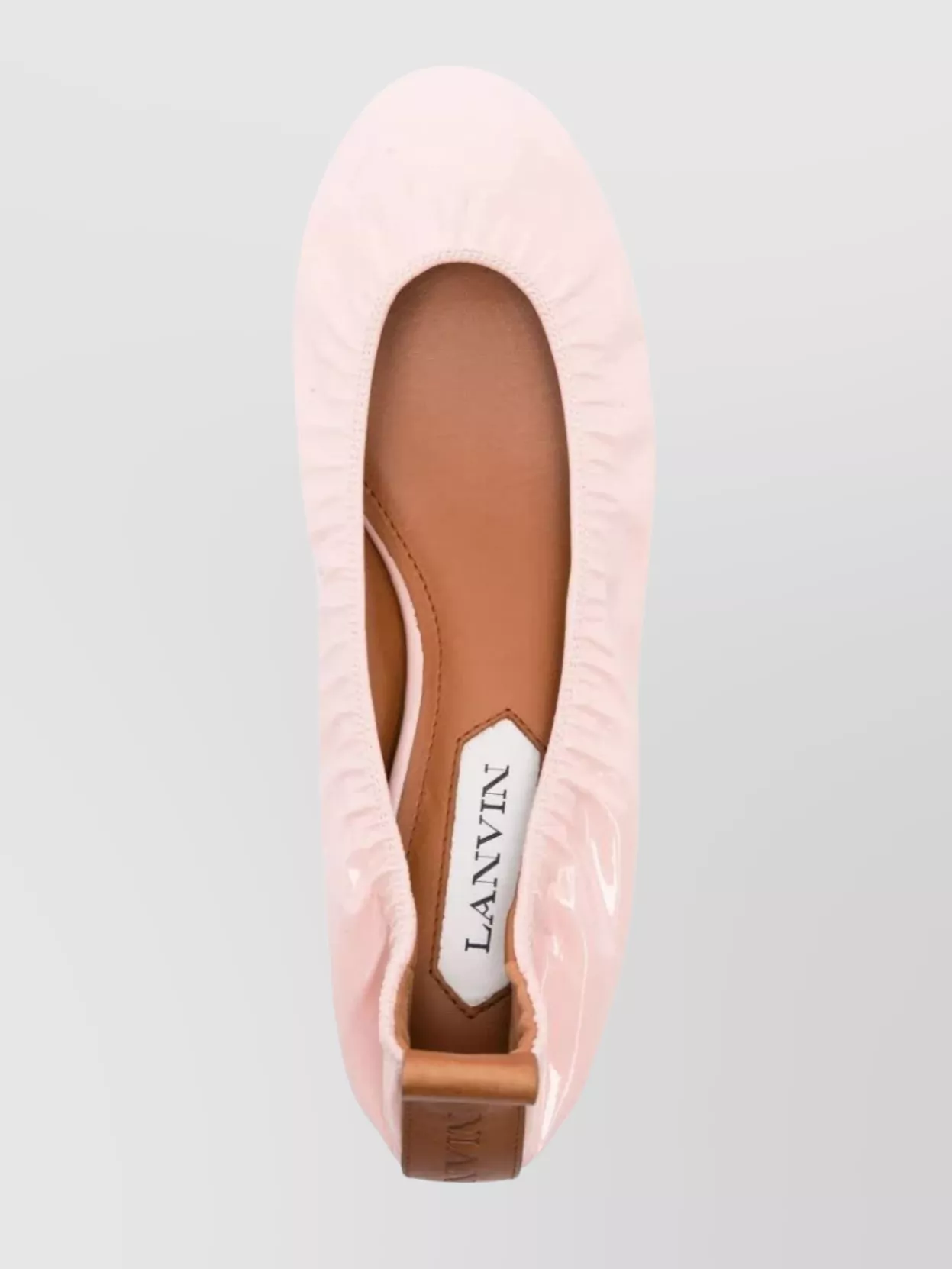 Lanvin Round Toe Flat Sole Ballerina Shoes