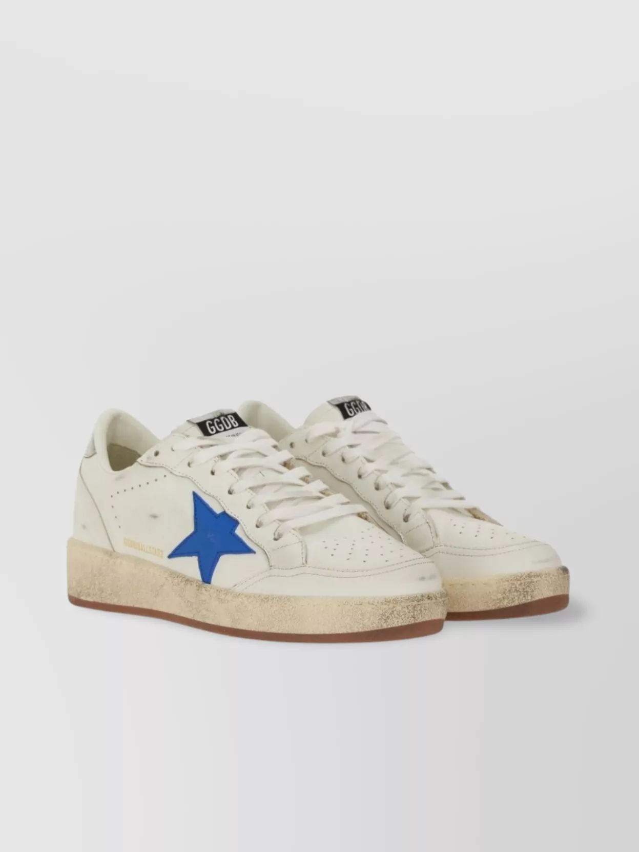 スニーカー Golden  Distressed Low-Top Sneakers With Star Detail Golden Goose Sneakers low-top distressed star detail | The