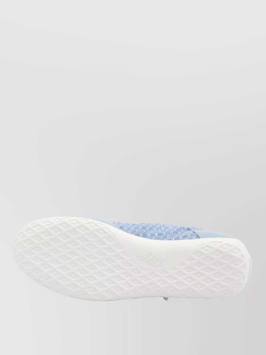 Roger Vivier Viv Low Sneakers Suede Leather Rubber Sole