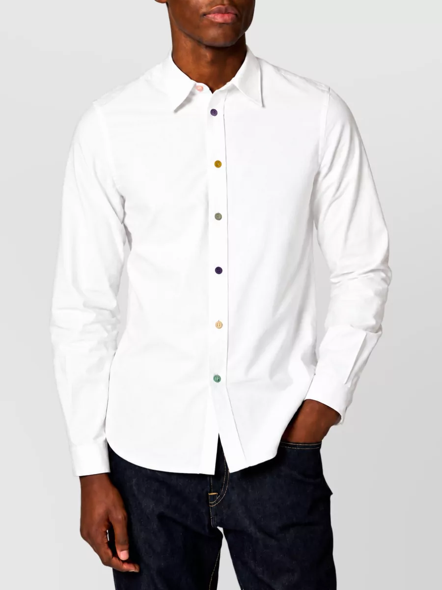 Paul Smith Tailored-Fit Long-Sleeve Shirt