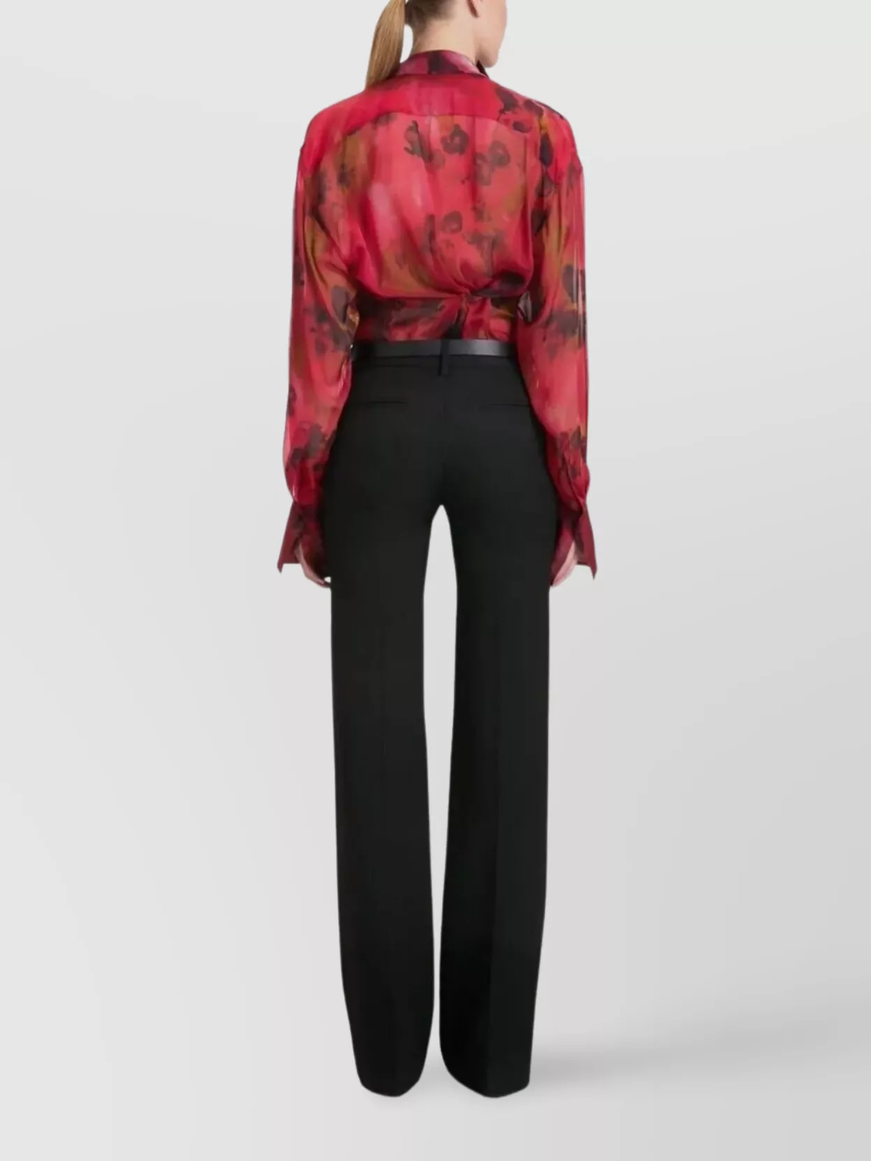 Victoria Beckham High Waist Wide Leg Trousers