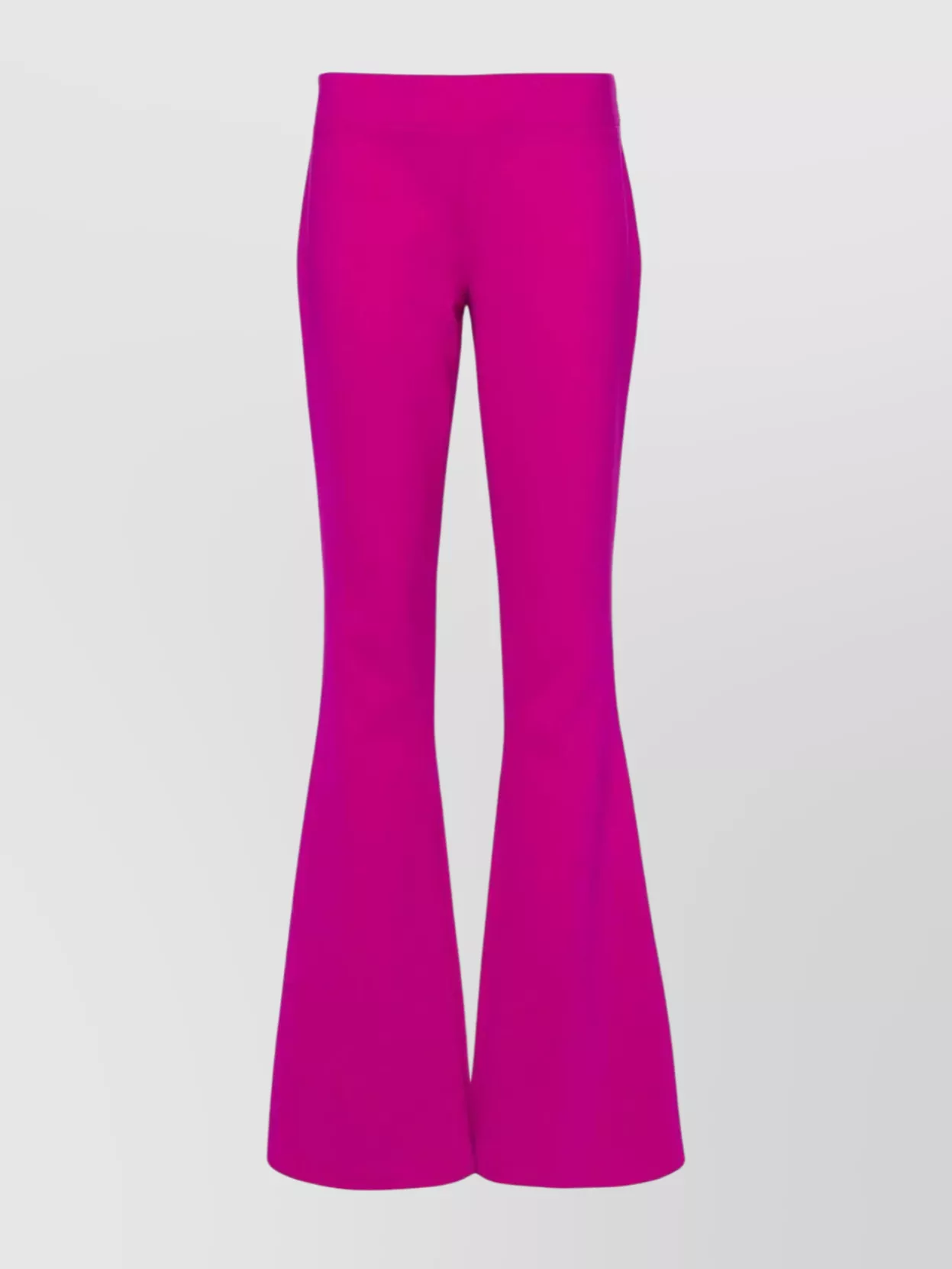 Dsquared2 High-rise Flared Full Length Trousers In Pink