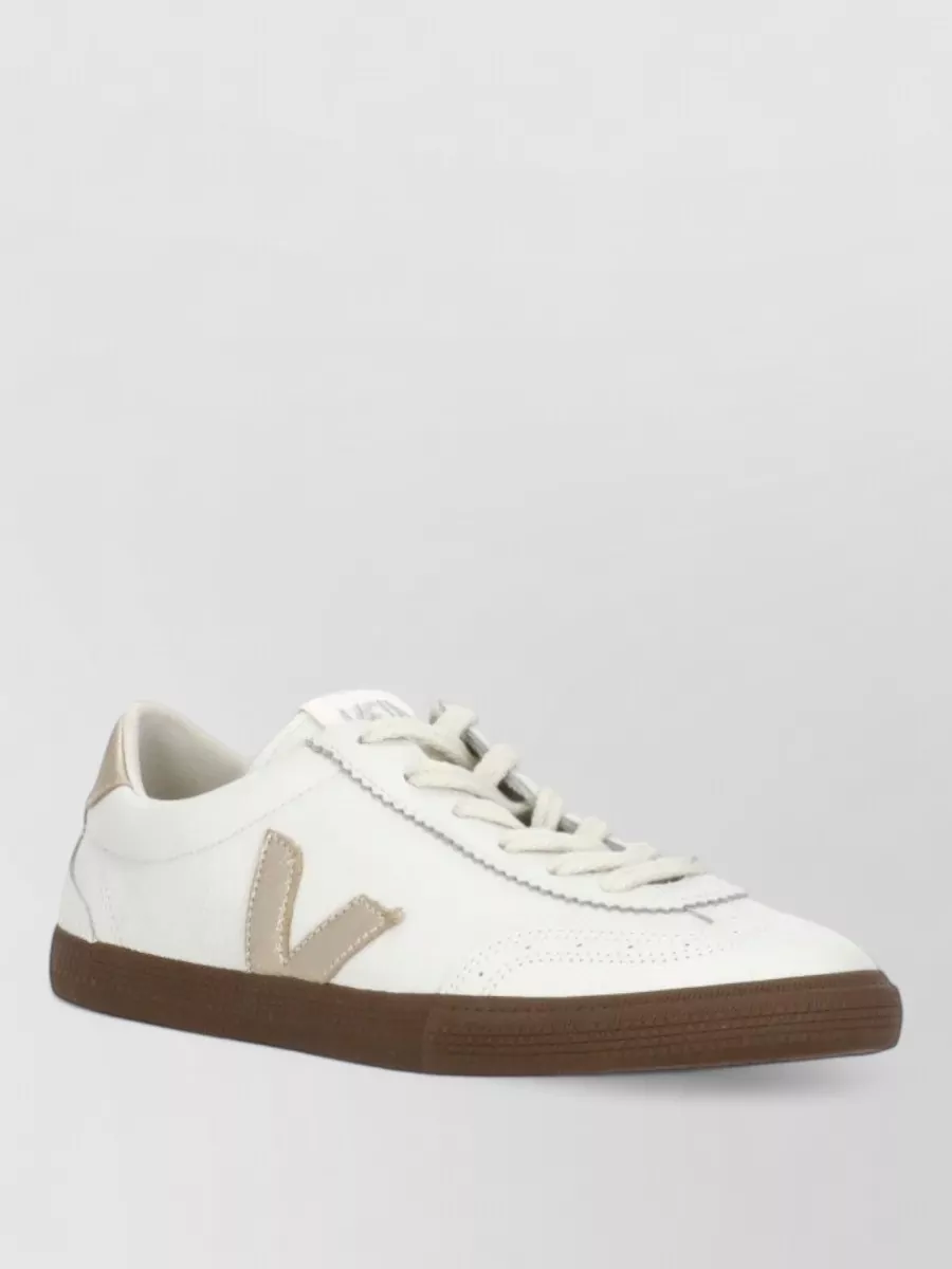 Veja Leather Low-Top Sneakers