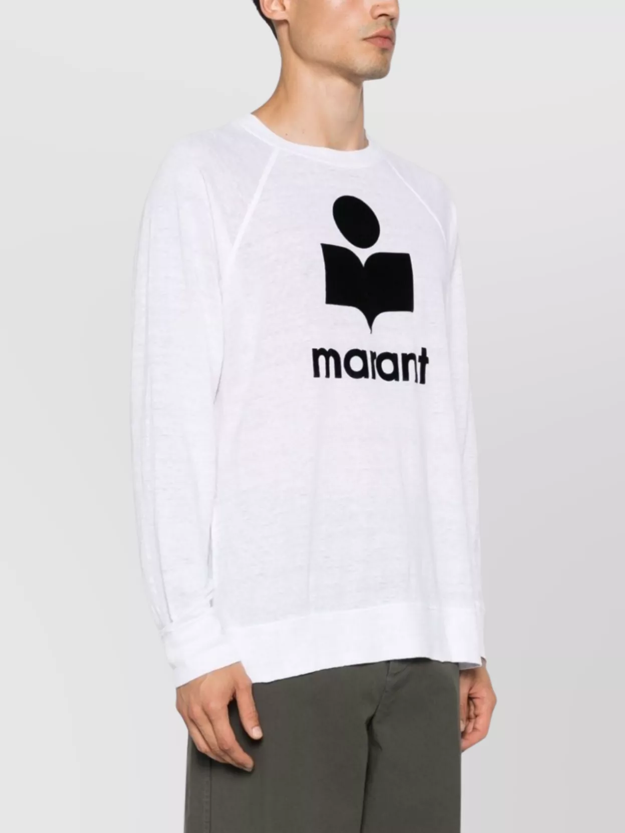 Isabel Marant Logo Crew Neck Sweatshirt