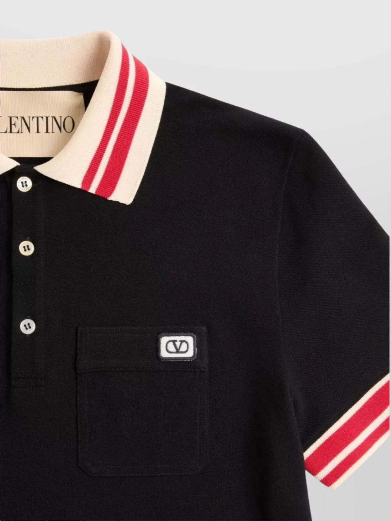 Valentino Garavani Polo Shirt Vlogo Patch