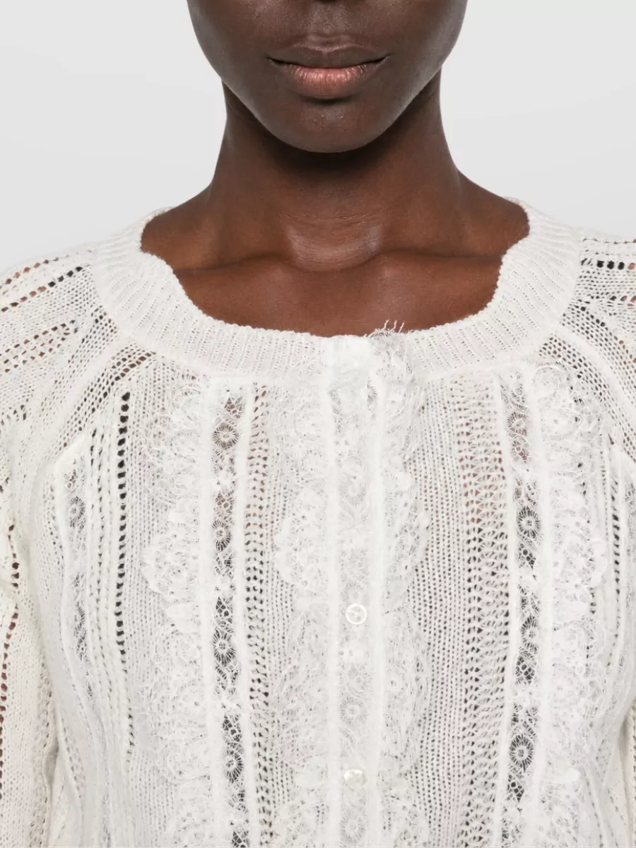Ermanno Scervino Wool Cardigan