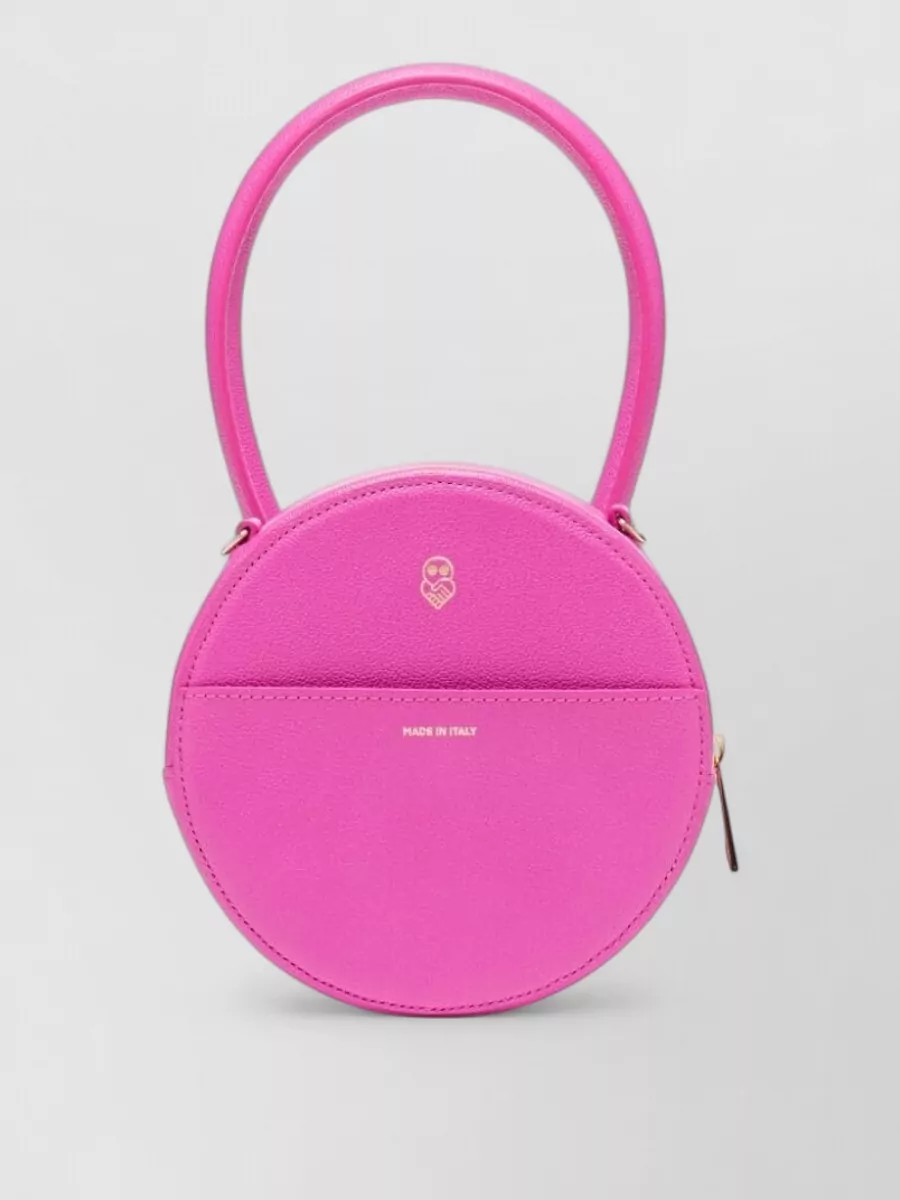 Az Factory Leather Grained Mini Clutch Bag