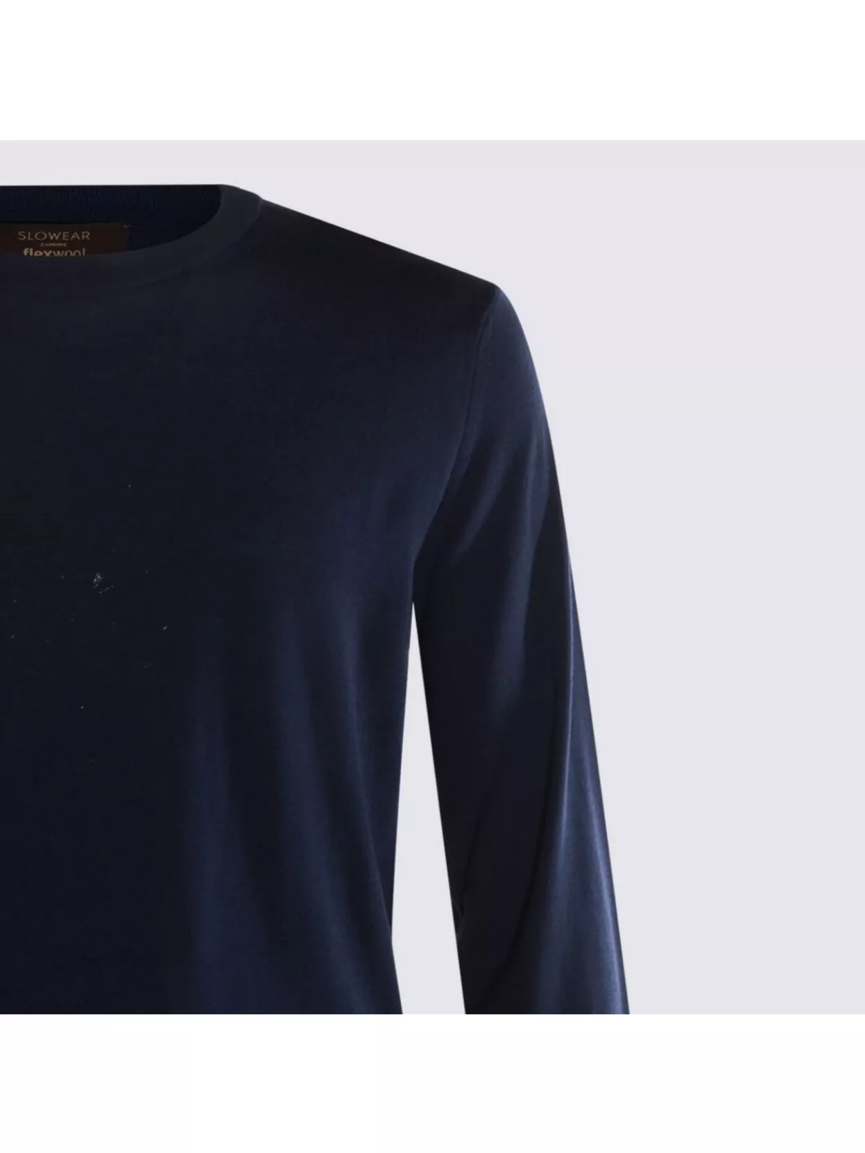 Zanone Timeless Crewneck Sweater With Ribbed Cuffs
