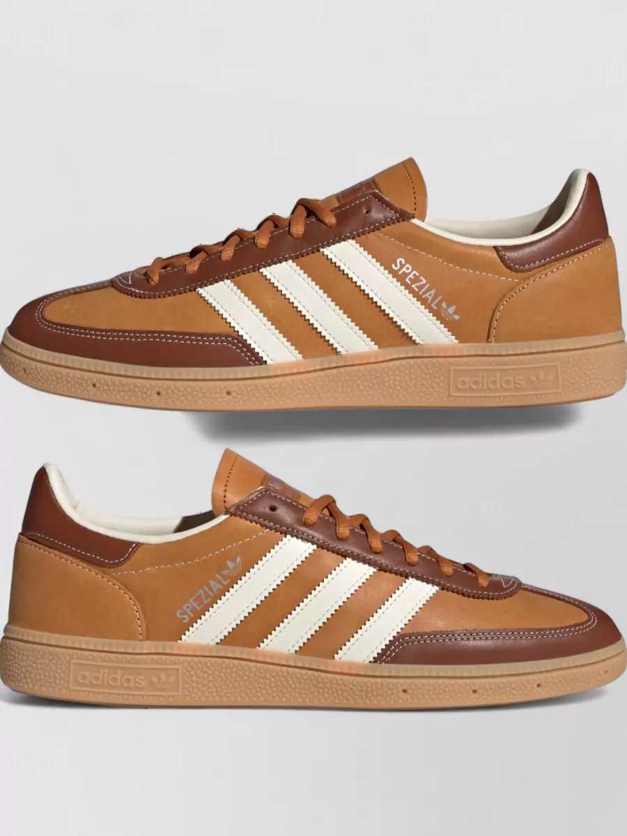 Adidas Leather Lace-Up Sneakers