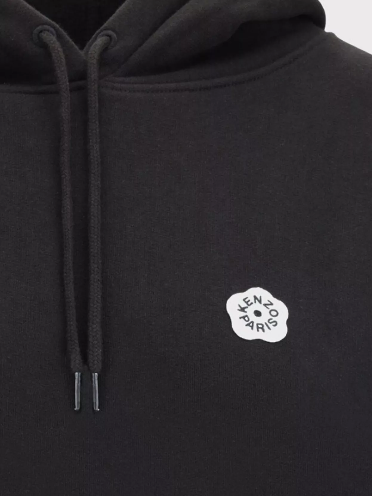 Kenzo Oversized Cotton Hoodie With Adjustable Drawstring