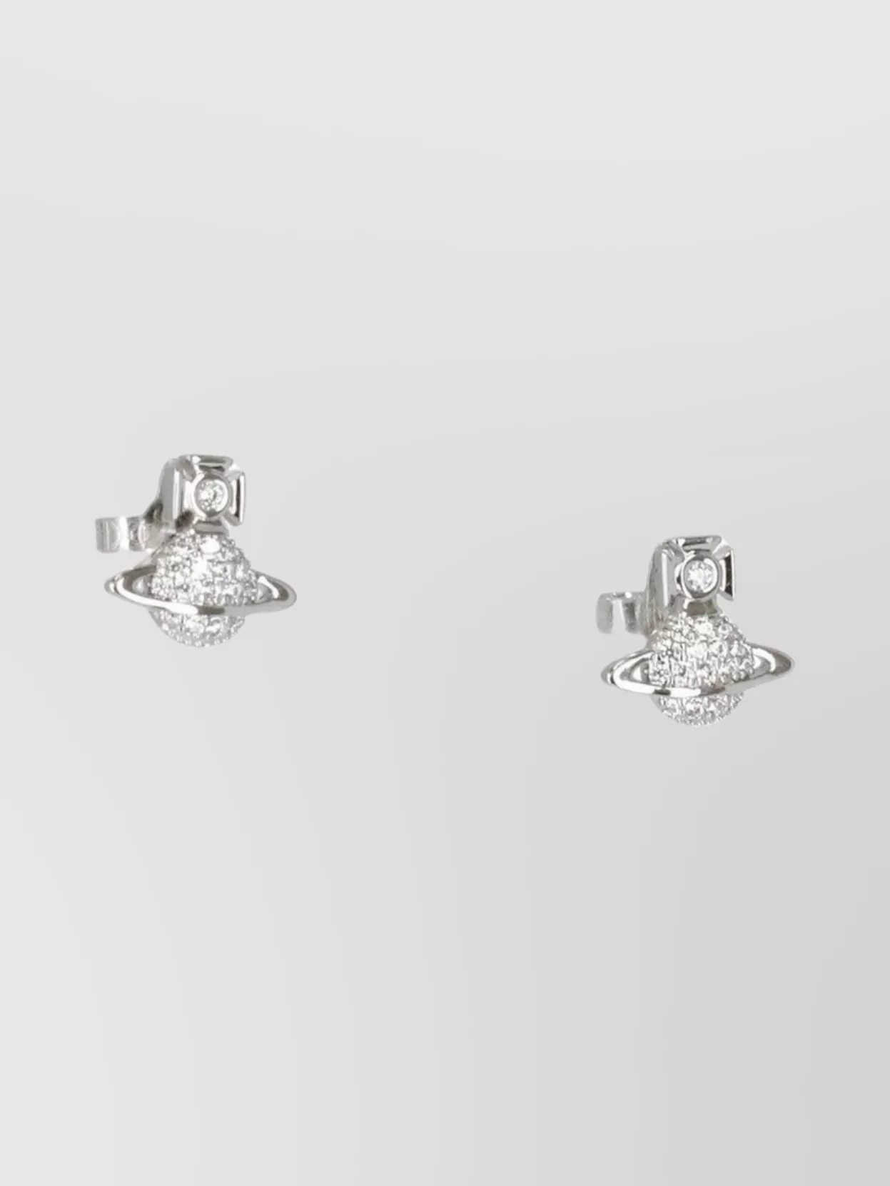 Vivienne Westwood Orb Shape Earrings Planet Motif