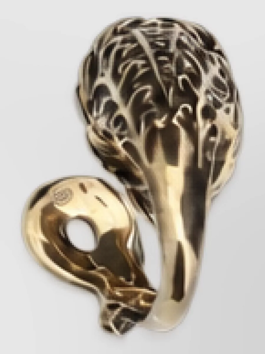 Valentino Garavani zoomorphic lion head ring