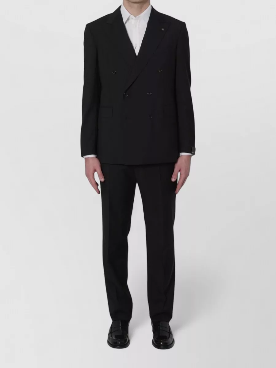 Tagliatore virgin wool double-breasted suit