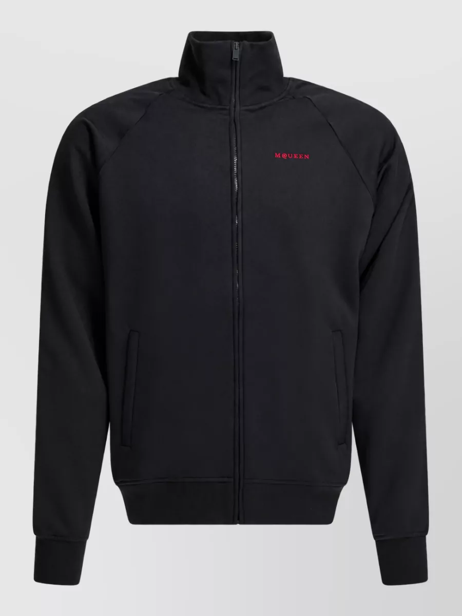 Alexander McQueen cotton sweatshirt jacket
