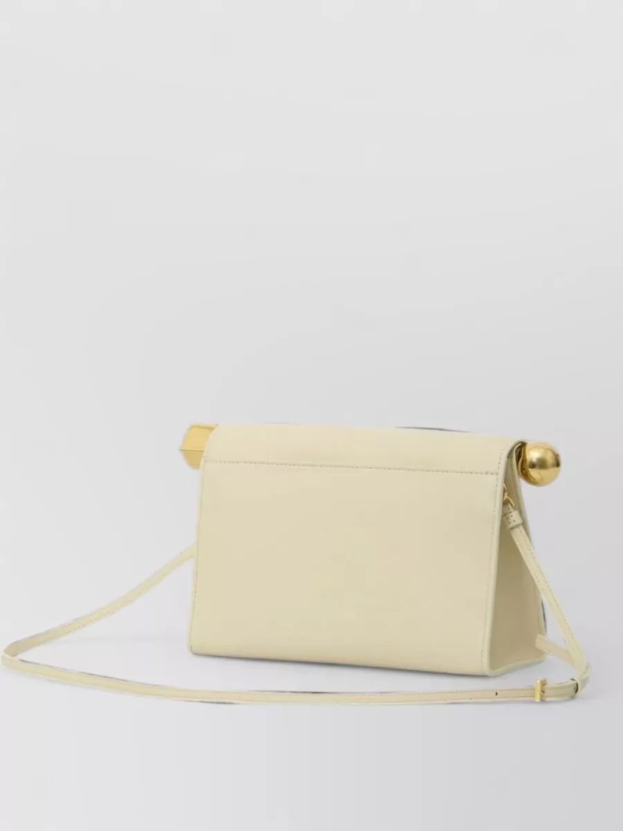 Jacquemus Le Rond Carré Lambskin Shoulder Bag