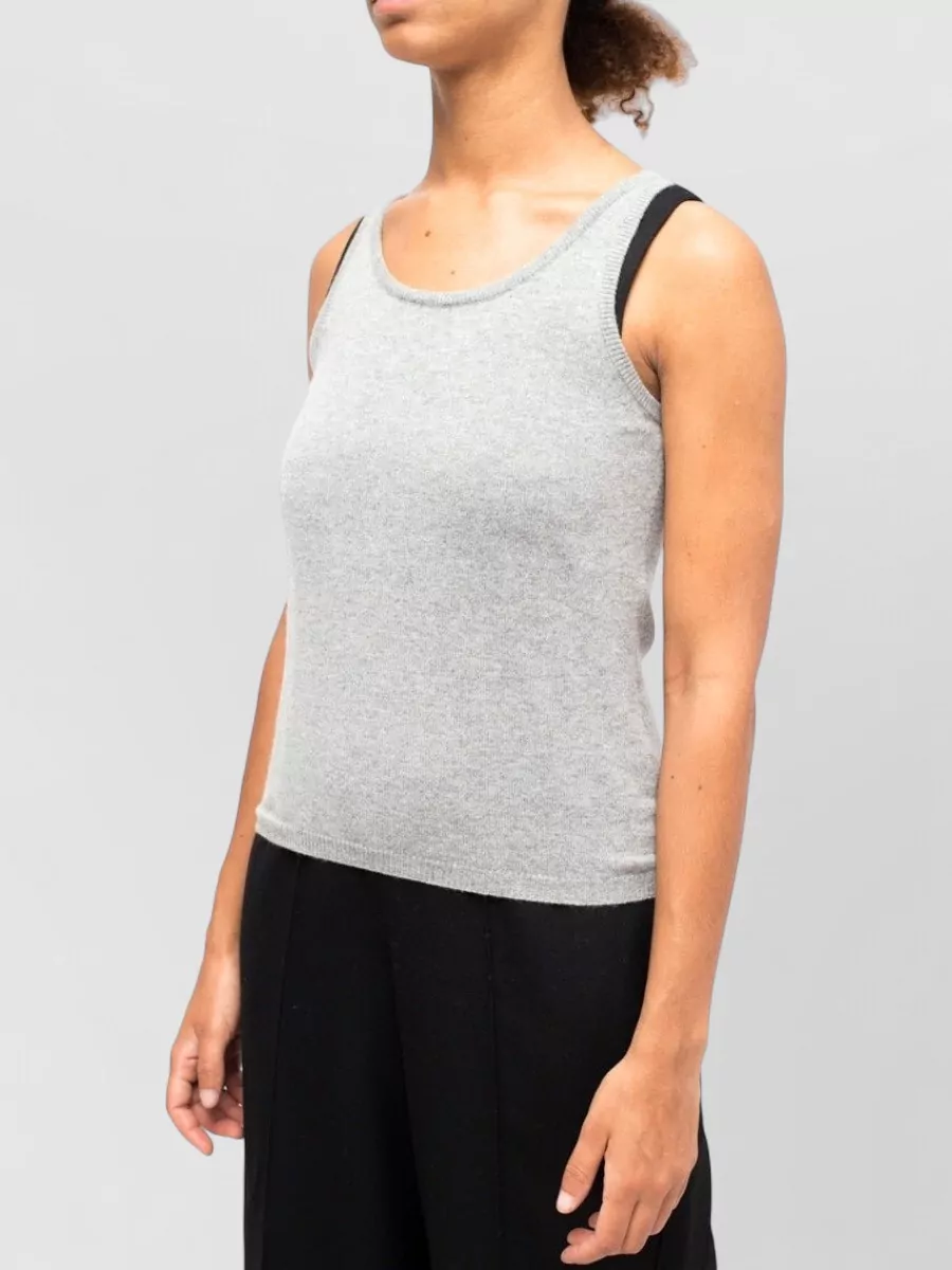 La Rose Cashmere Tank Top