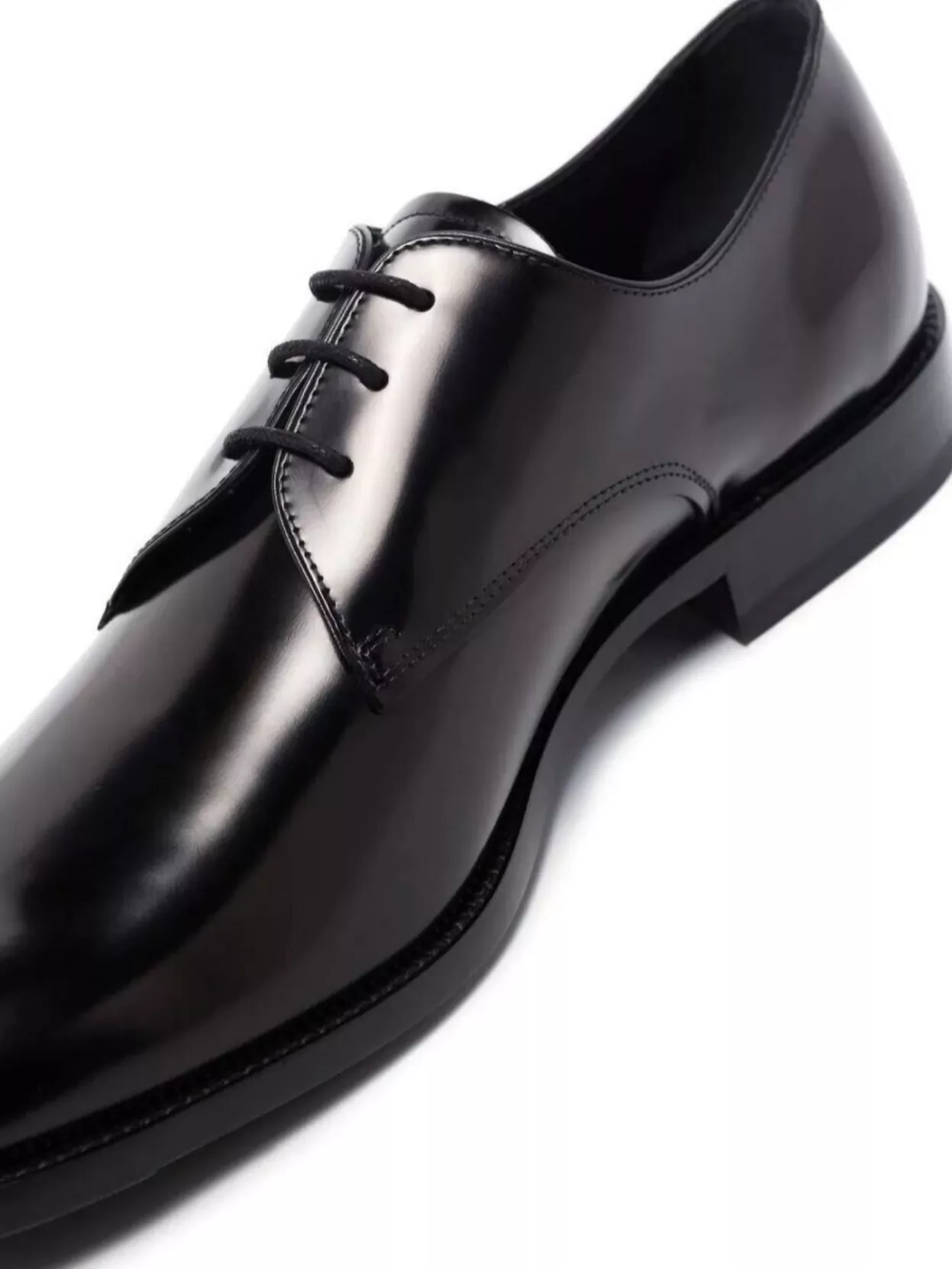 Tod's Polished Leather Sole Derby Shoes