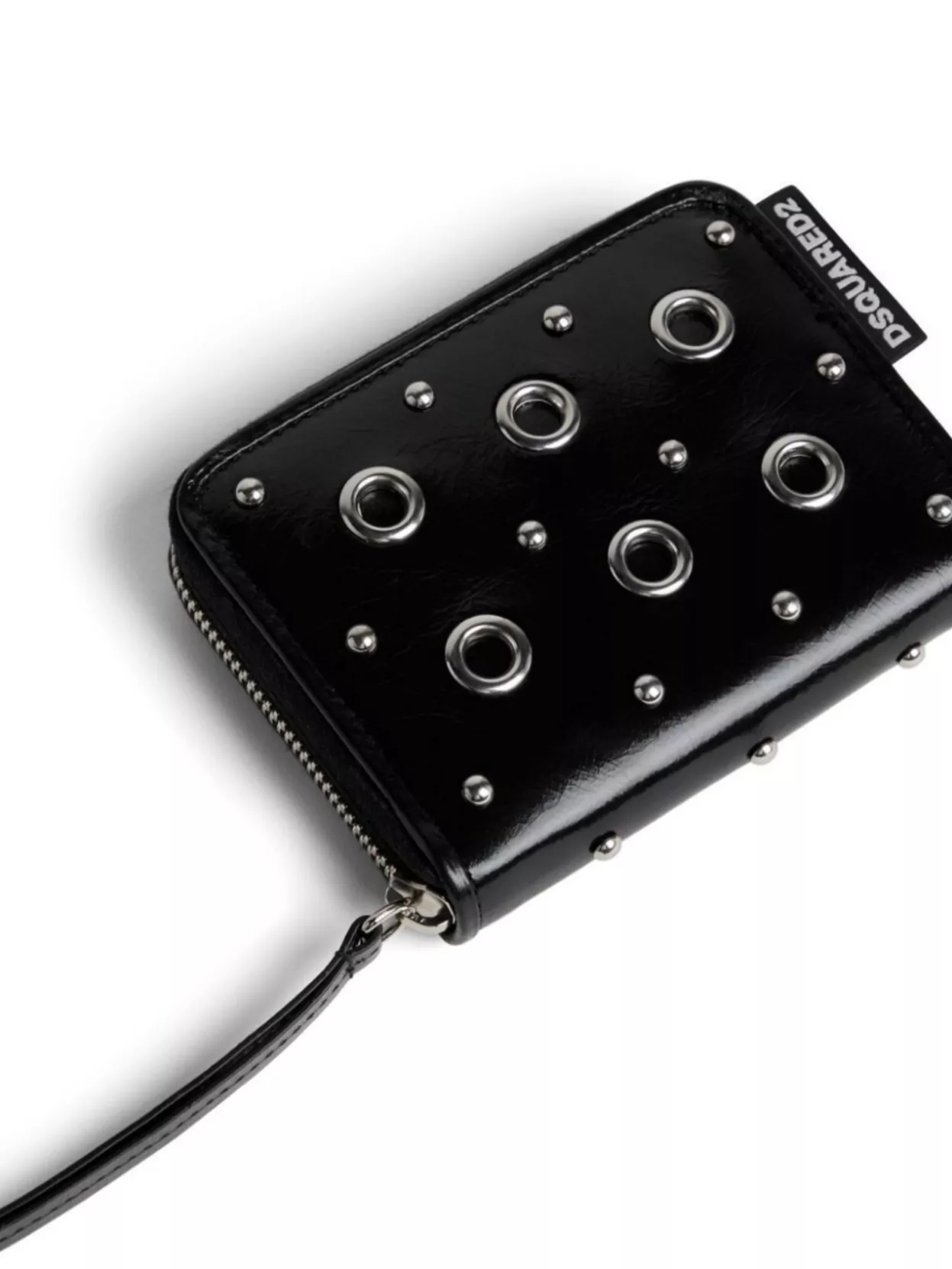 Dsquared2 Leather Wallet Eyelet Detail