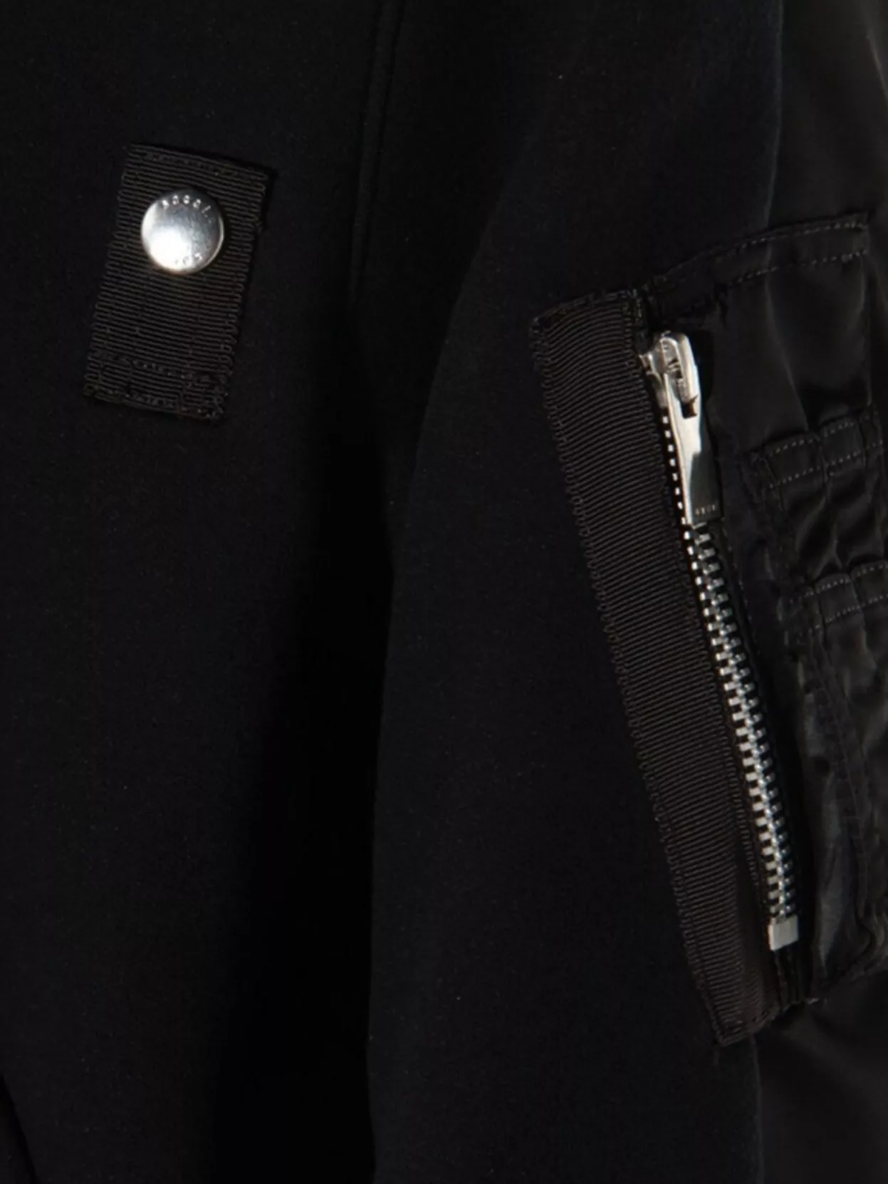 Sacai Knitwear Hooded Sweatshirt Front Pockets