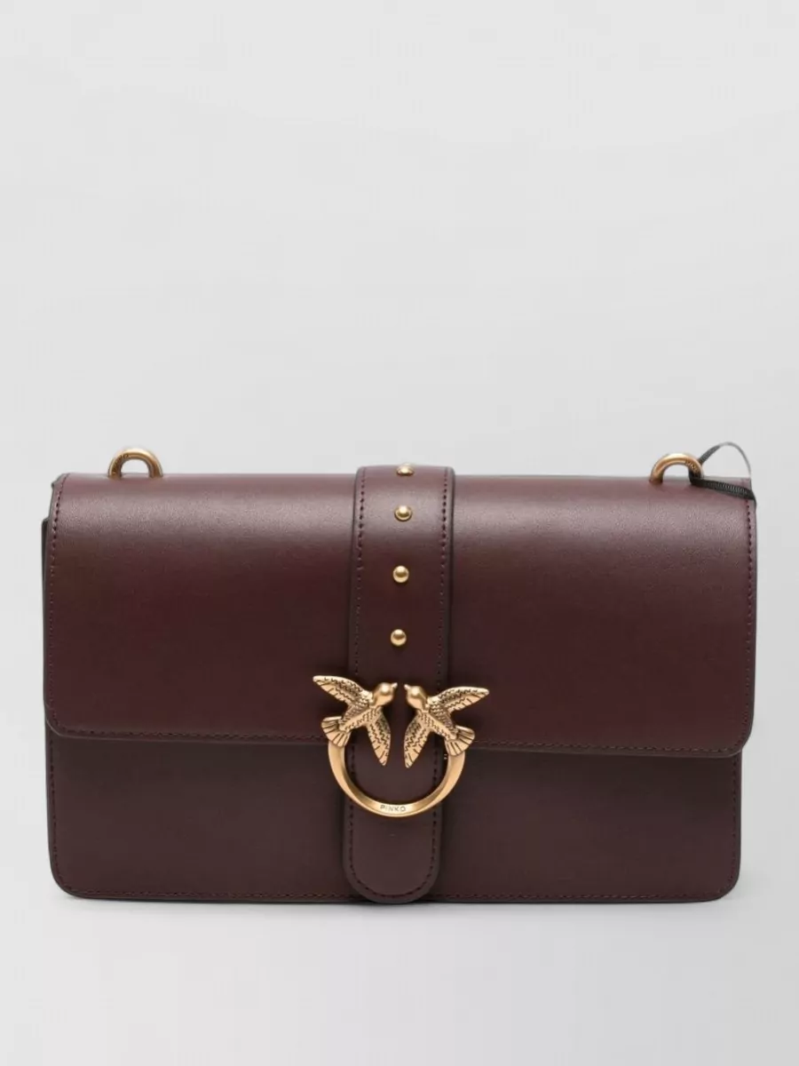 Pinko love bag leather shoulder bag